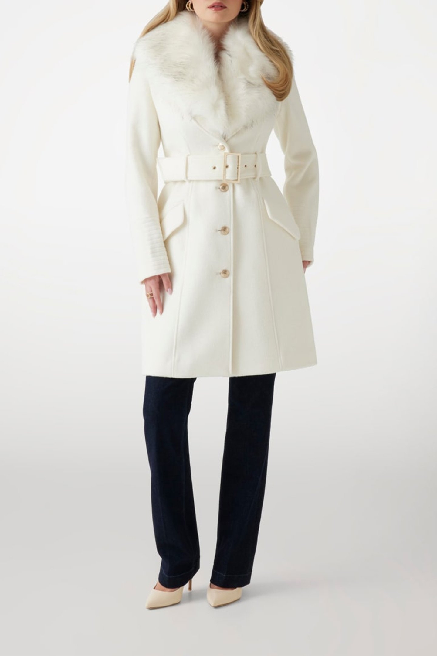 LORETA COAT PALE PEARL MULTI 2