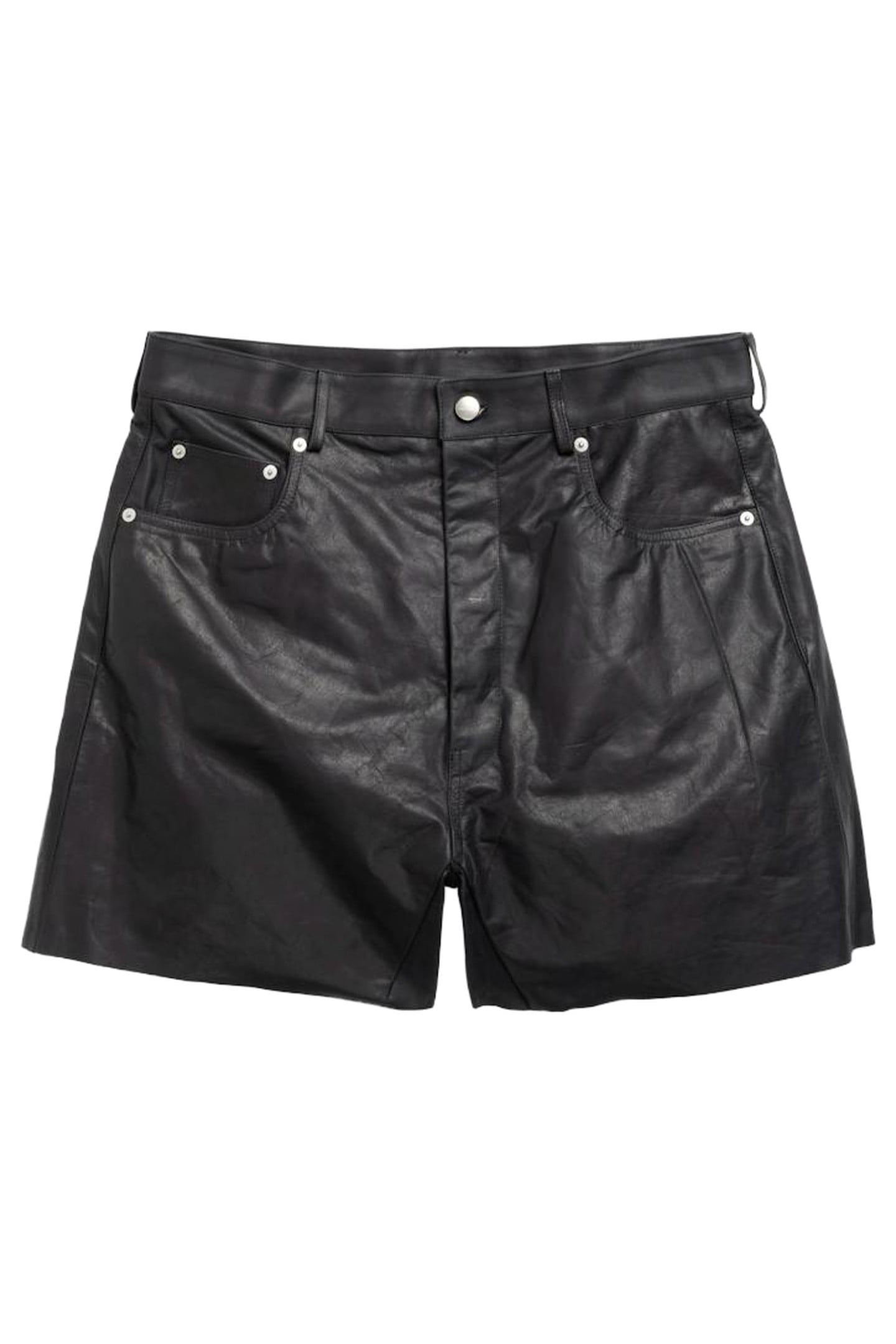 RICK OWENS – GETH CUTOFFS SHORTS BLACK 1