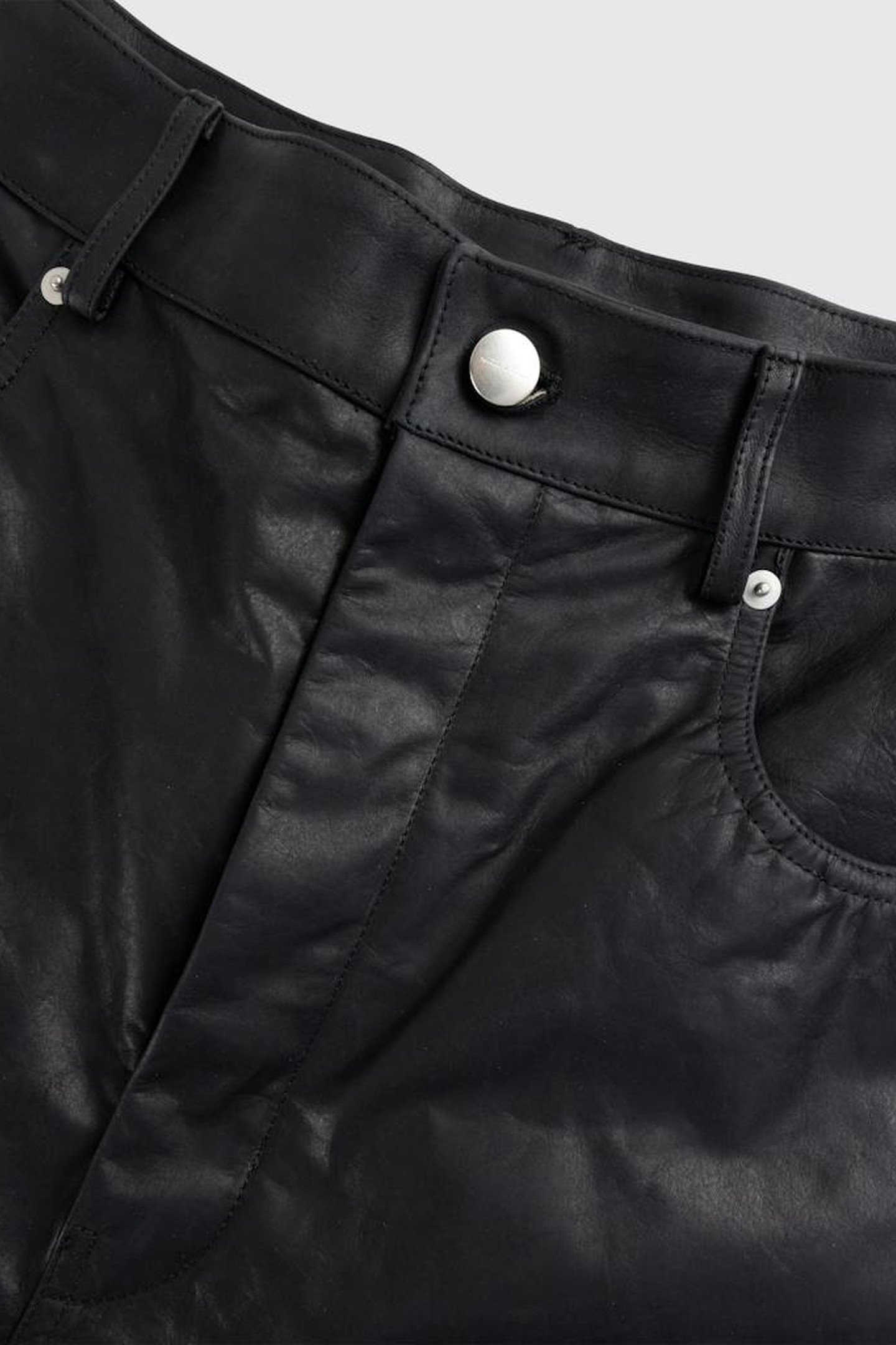 RICK OWENS – GETH CUTOFFS SHORTS BLACK 3