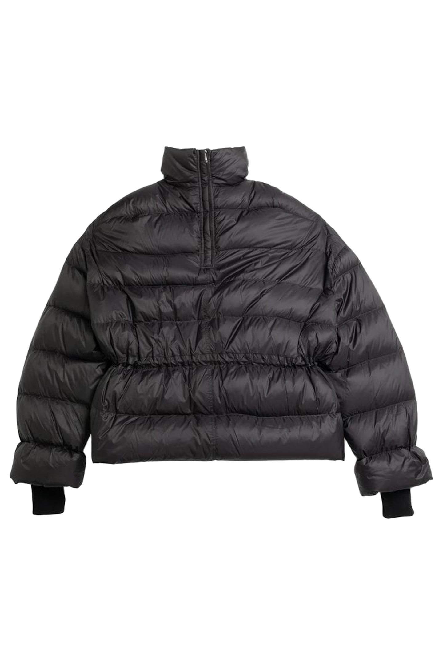 RICK OWENS – SAIL DOWN WOVEN PUFFER JACKET BLACK 2