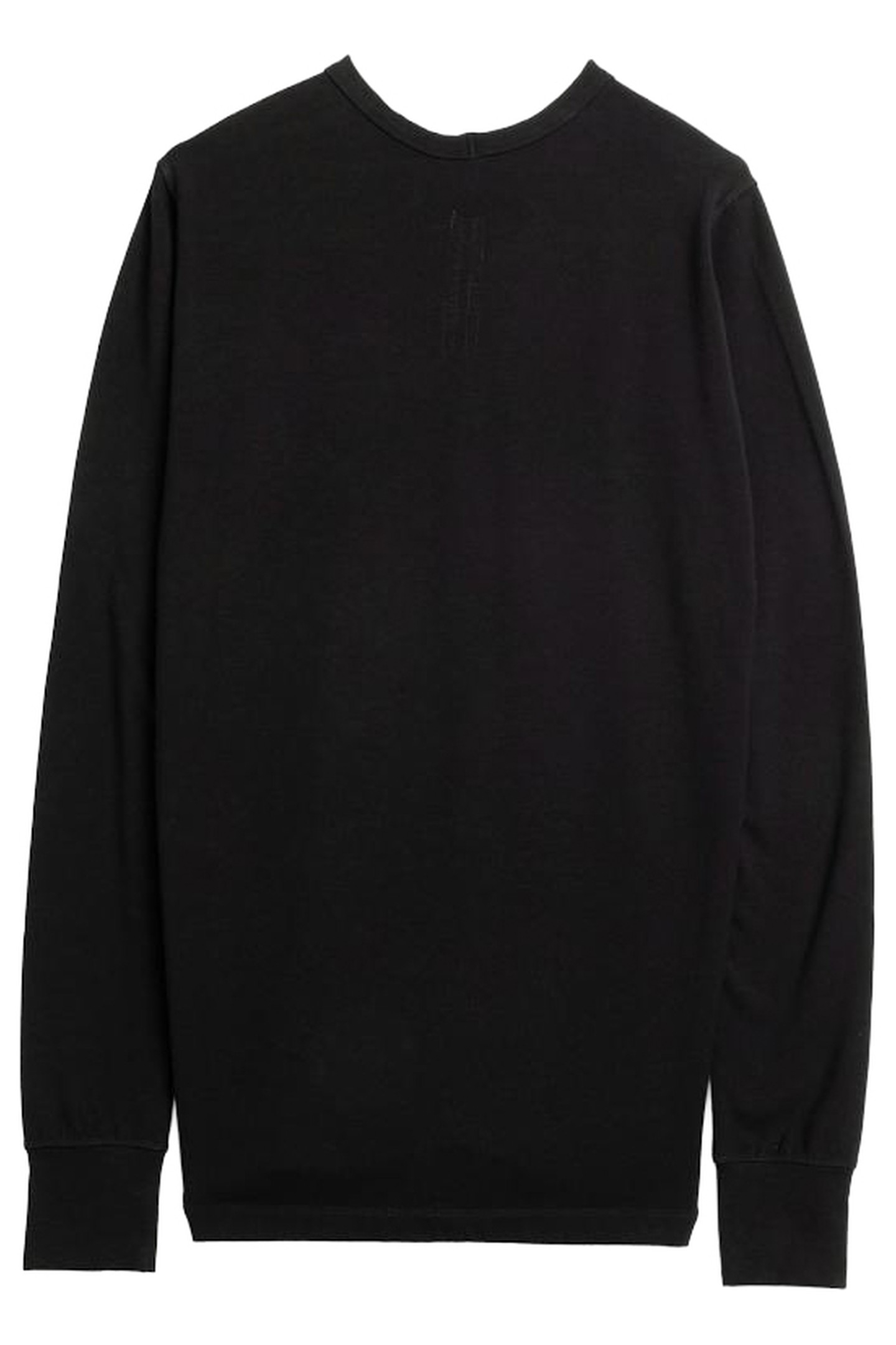 RICK OWENS – KNIT LONG-SLEEVE T-SHIRT BLACK 2