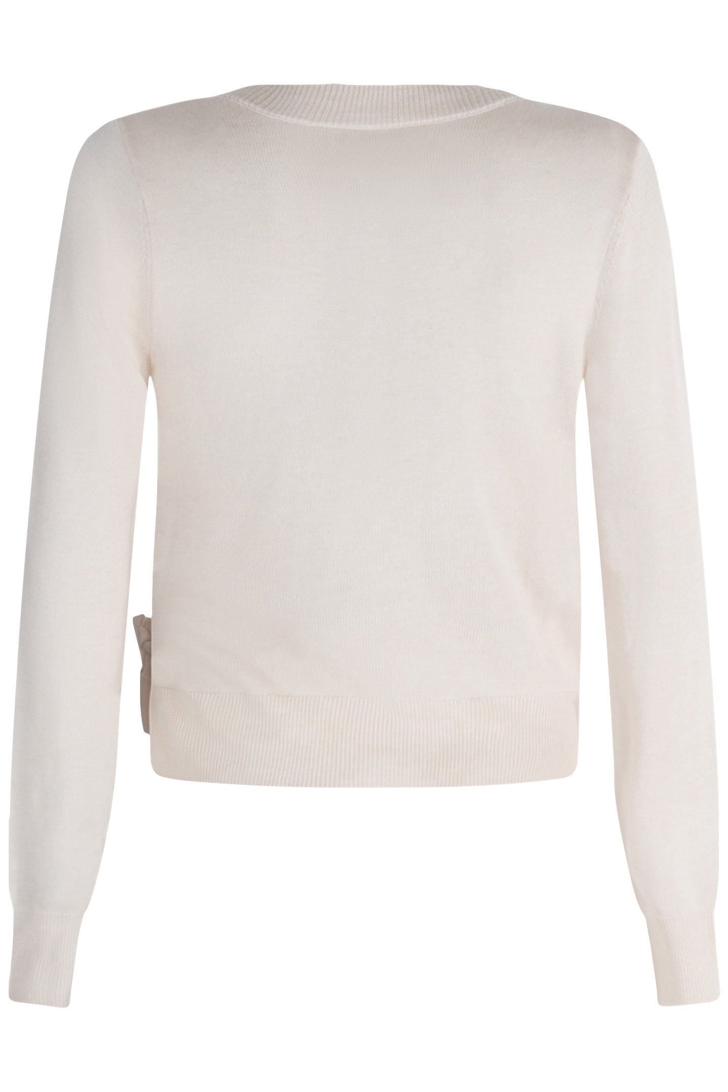 NANOU CARDIGAN LONG SLEEVE EGG WHITE 3
