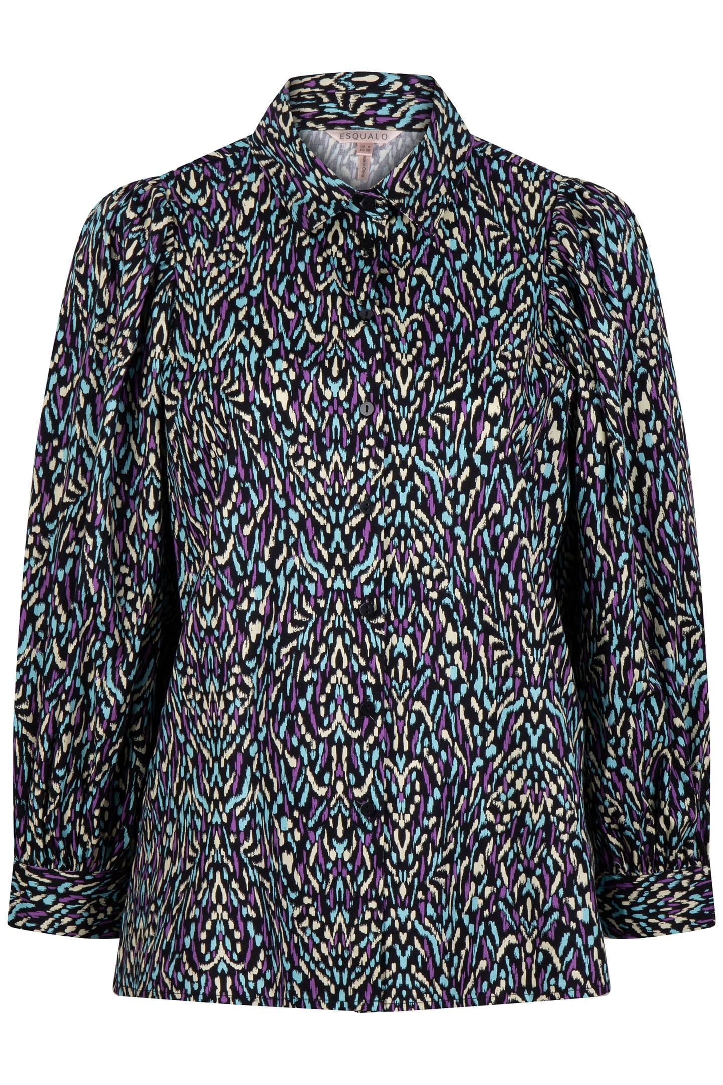 BLOUSE POPLIN MAGIC EARTH PRINT 4