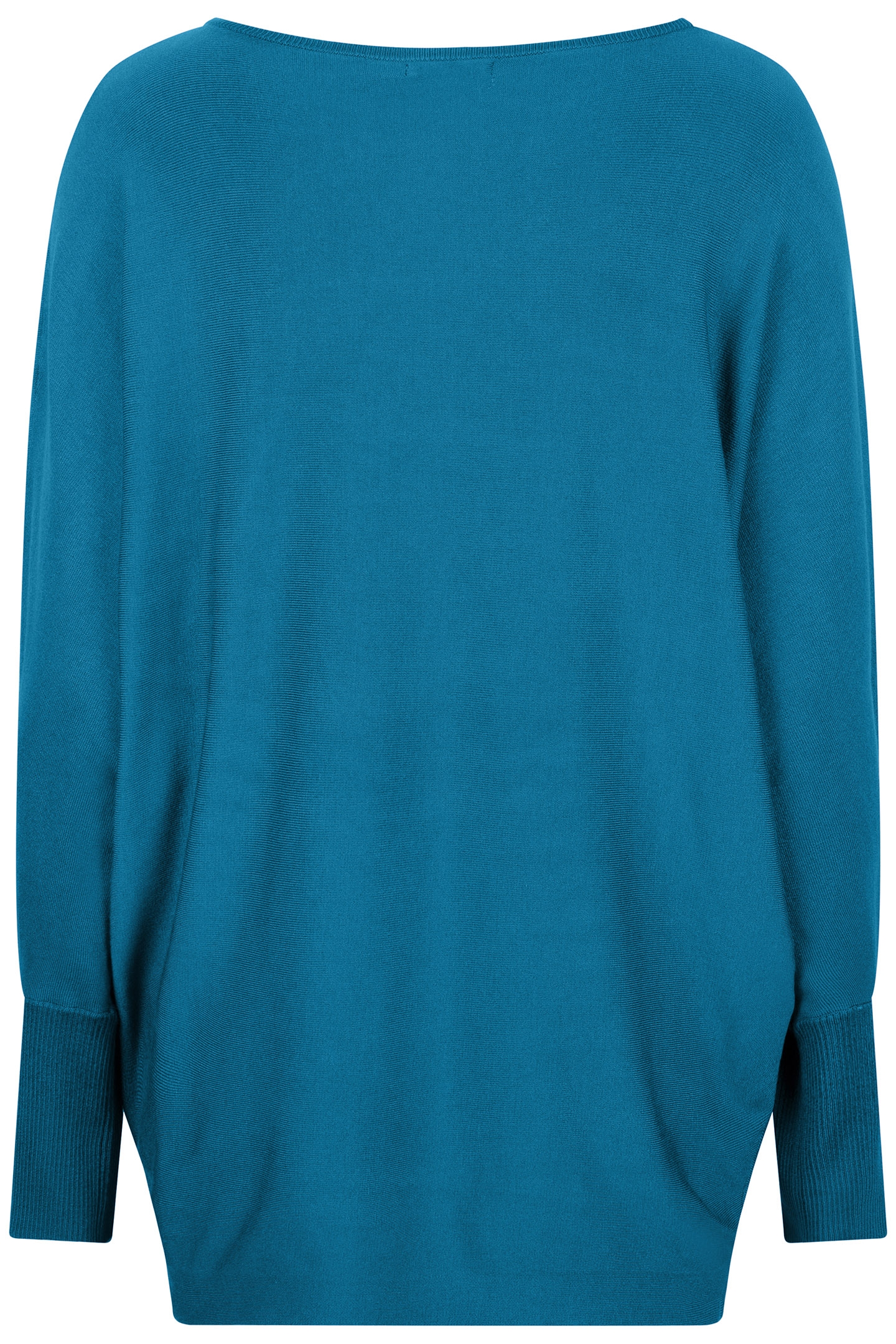 SWEATER BATWING BUTTONED CUFF PETROL 4