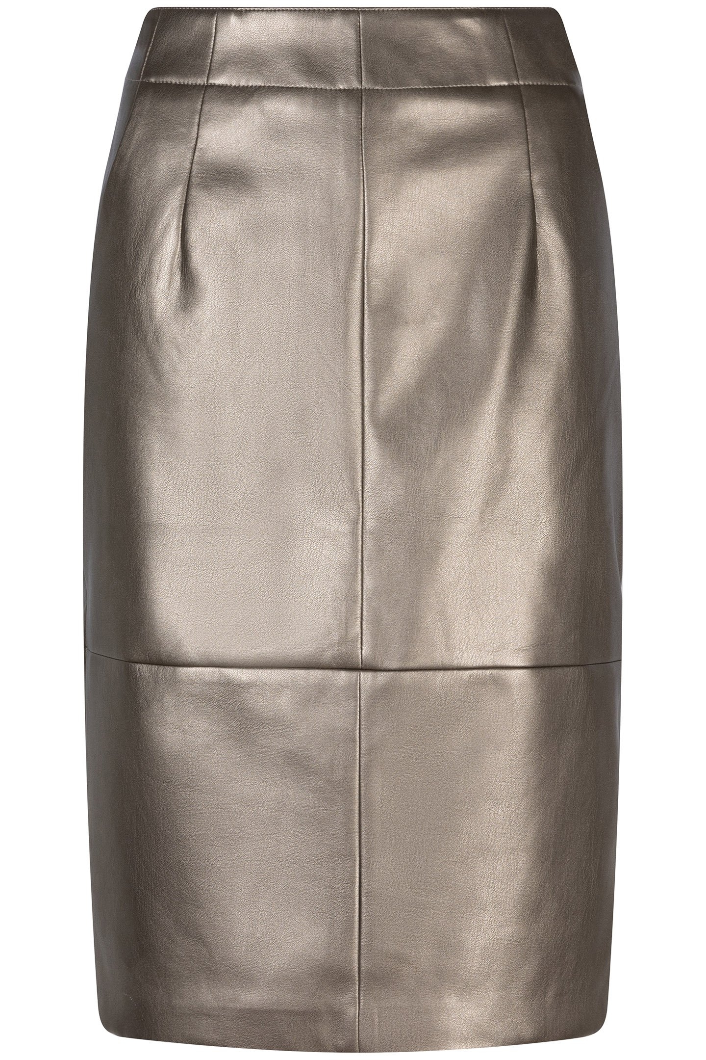 SKIRT PENCIL PU SOFT GOLD 4