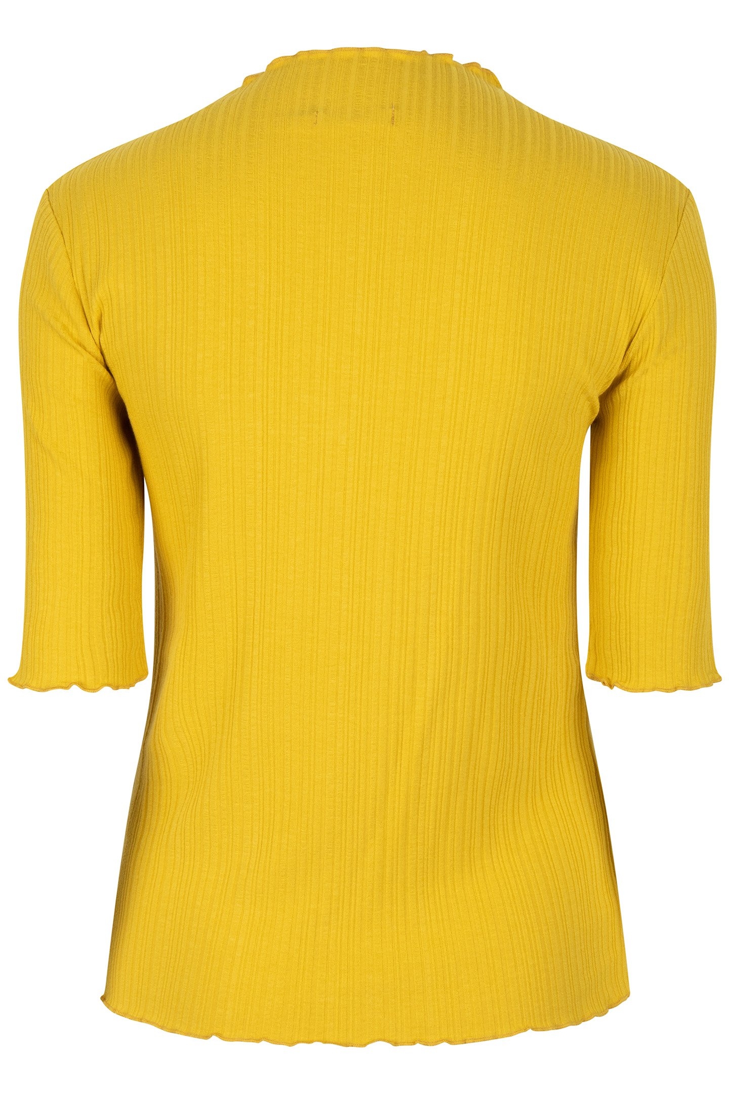 TOP IRREGULAR RIB OCHRE 4