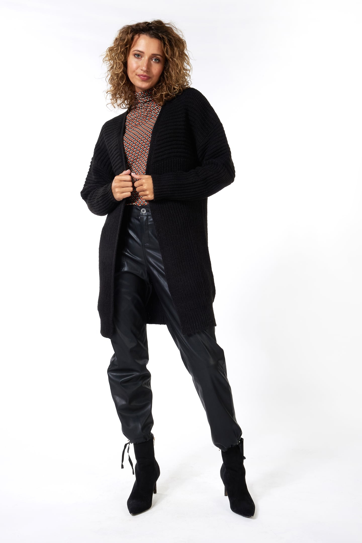 CARDIGAN LONG BLACK 3