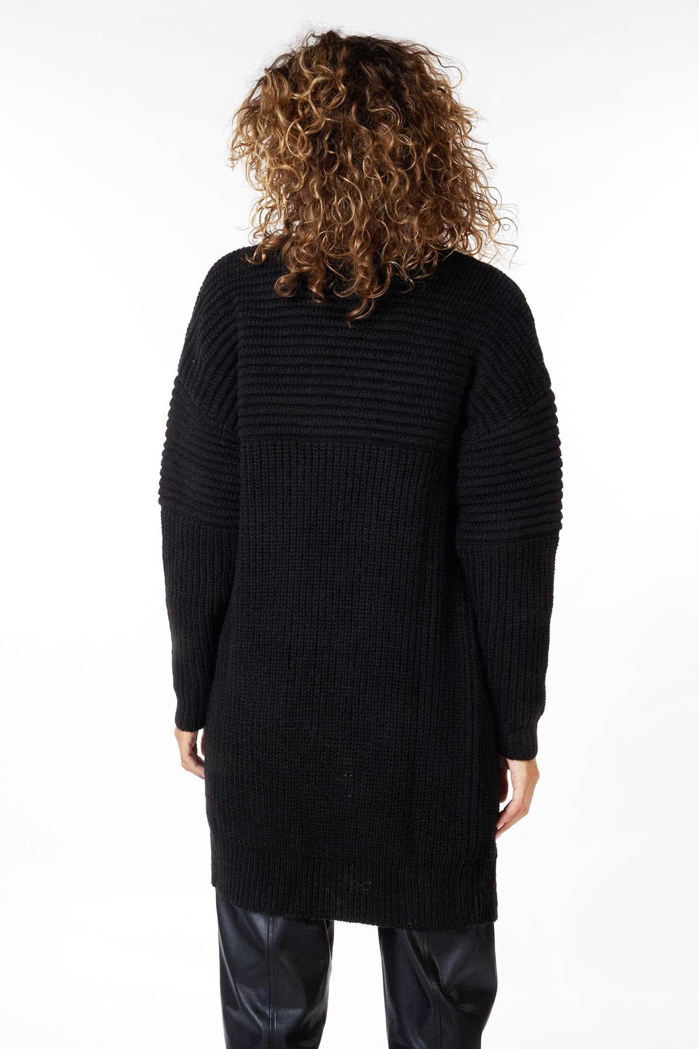 CARDIGAN LONG BLACK 5