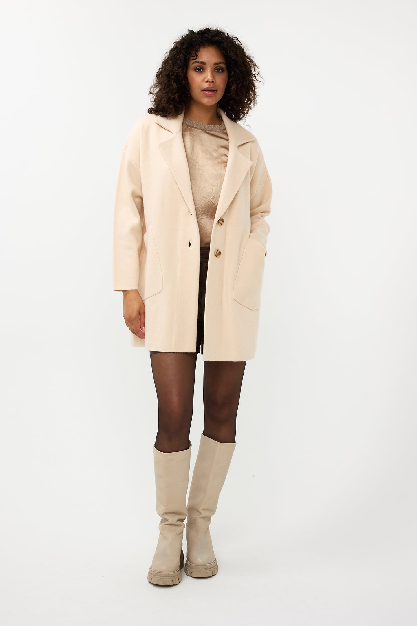 CARDIGAN BLAZER LONG BISCUIT 2