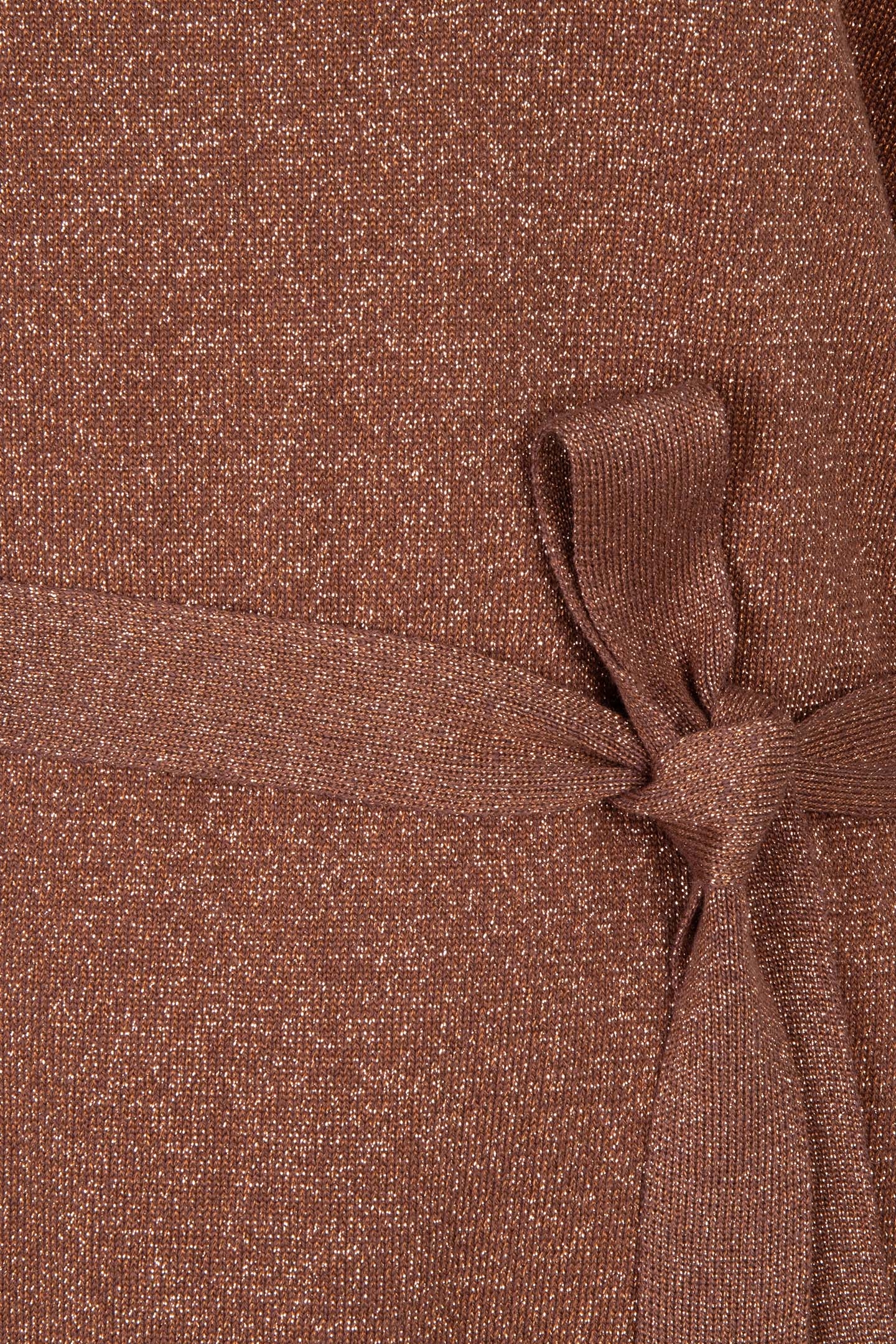 DRESS WIDE LUREX BRANDY 8