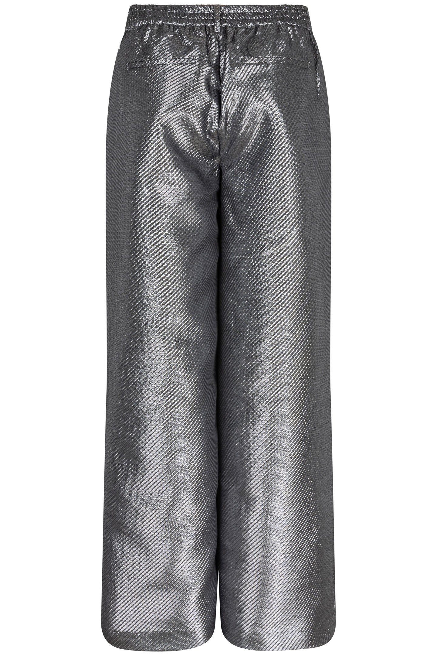 TROUSERS METALLIC SILVER 5
