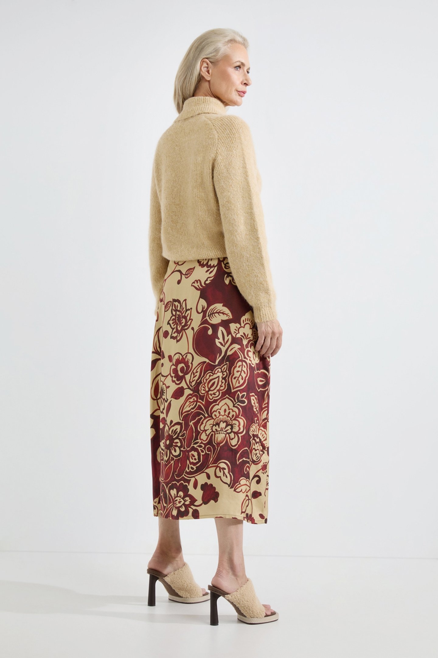 ADELINE SKIRT CAMEL PRINT 3