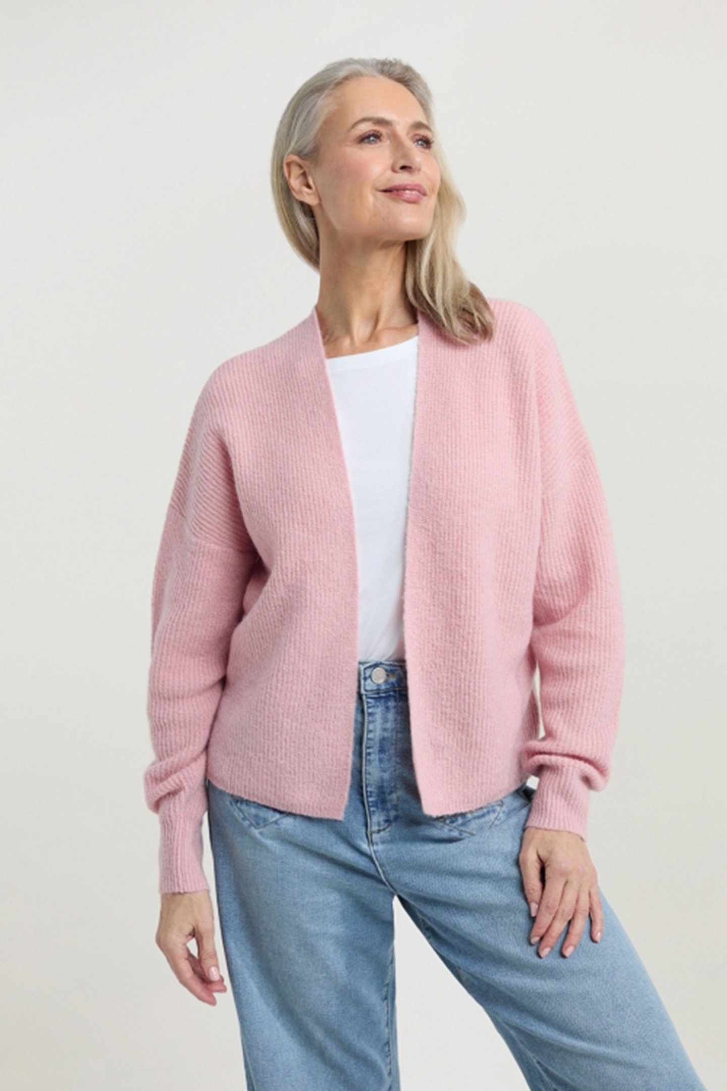 DIETRICH CARDIGAN MAUVE 1
