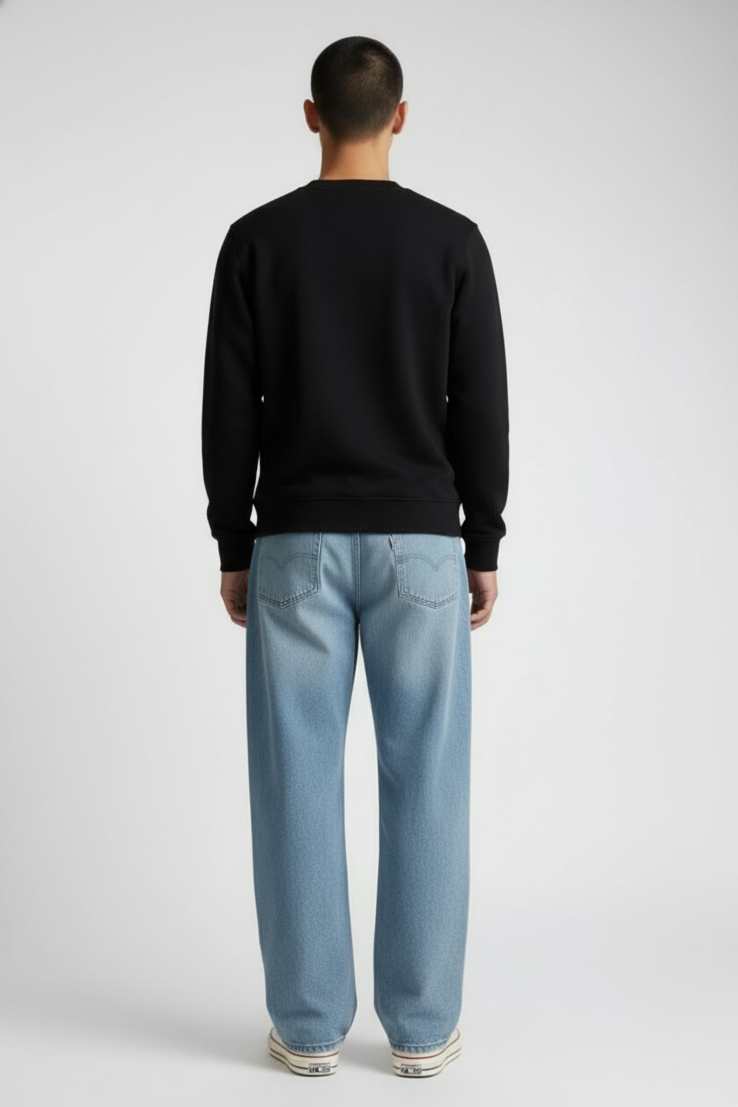 STAFF SWEATER MEN BLACK 2