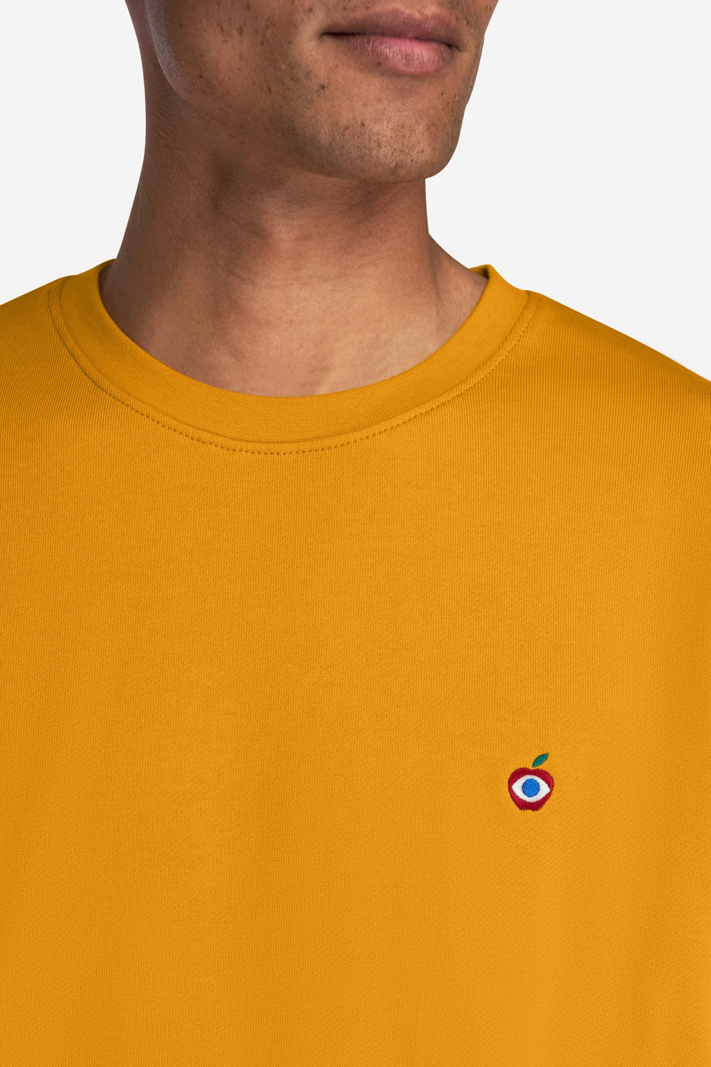 SWEATSHIRT ADAMS APPLE YELLOW 4