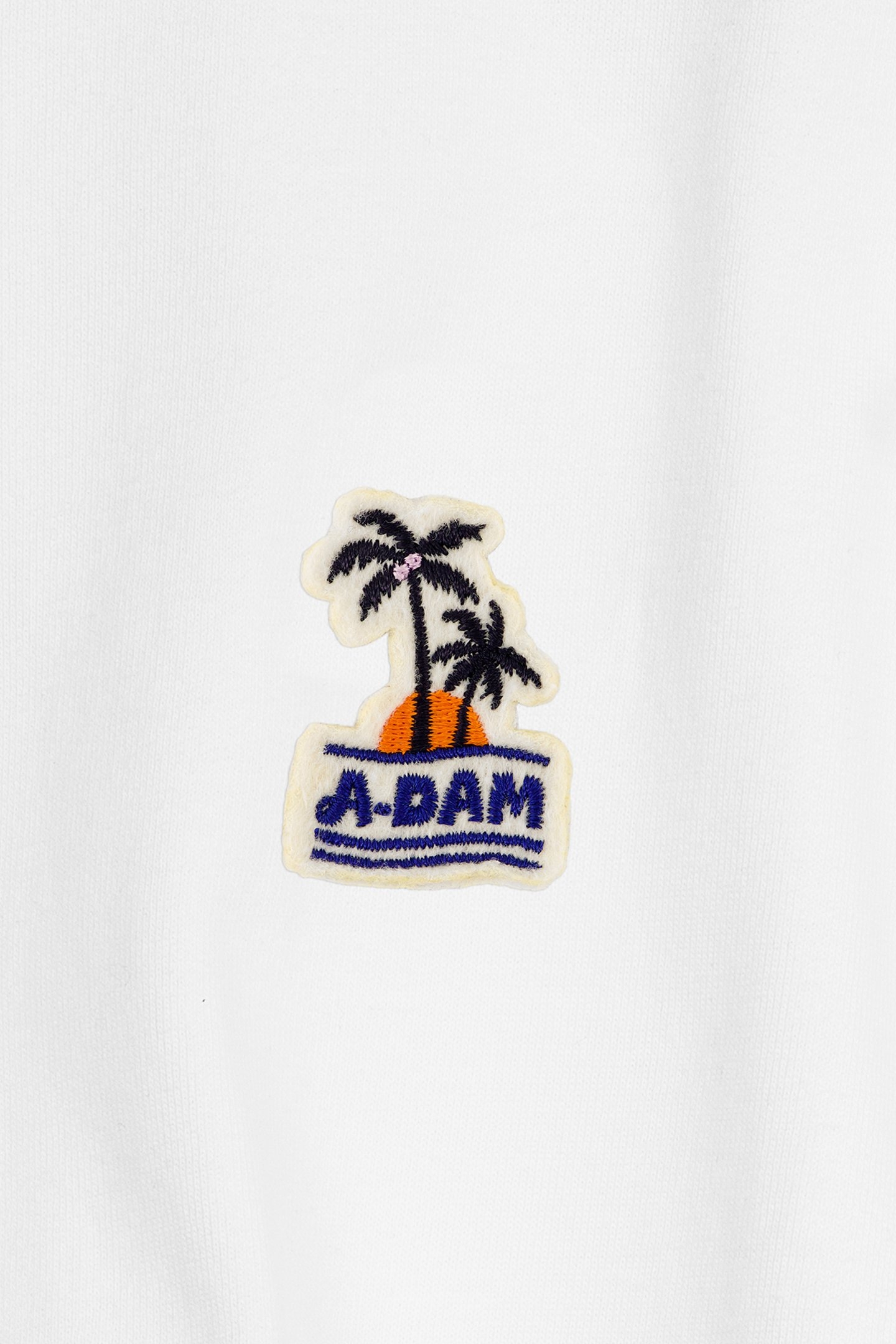 T-SHIRT WHITE PALM TREES WHITE 4