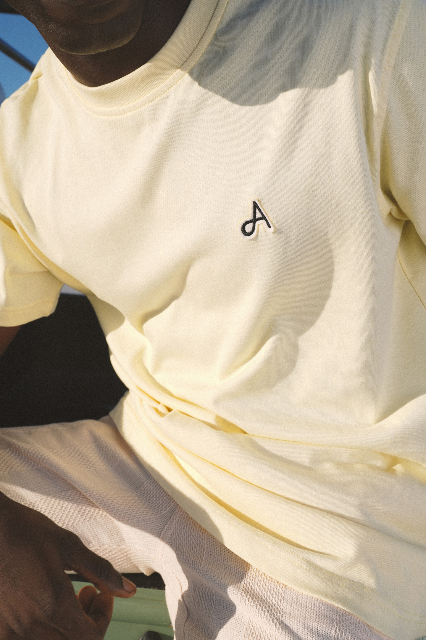 ICONIC TEE CAP ADAM YELLOW FRENCH VANILLA 3