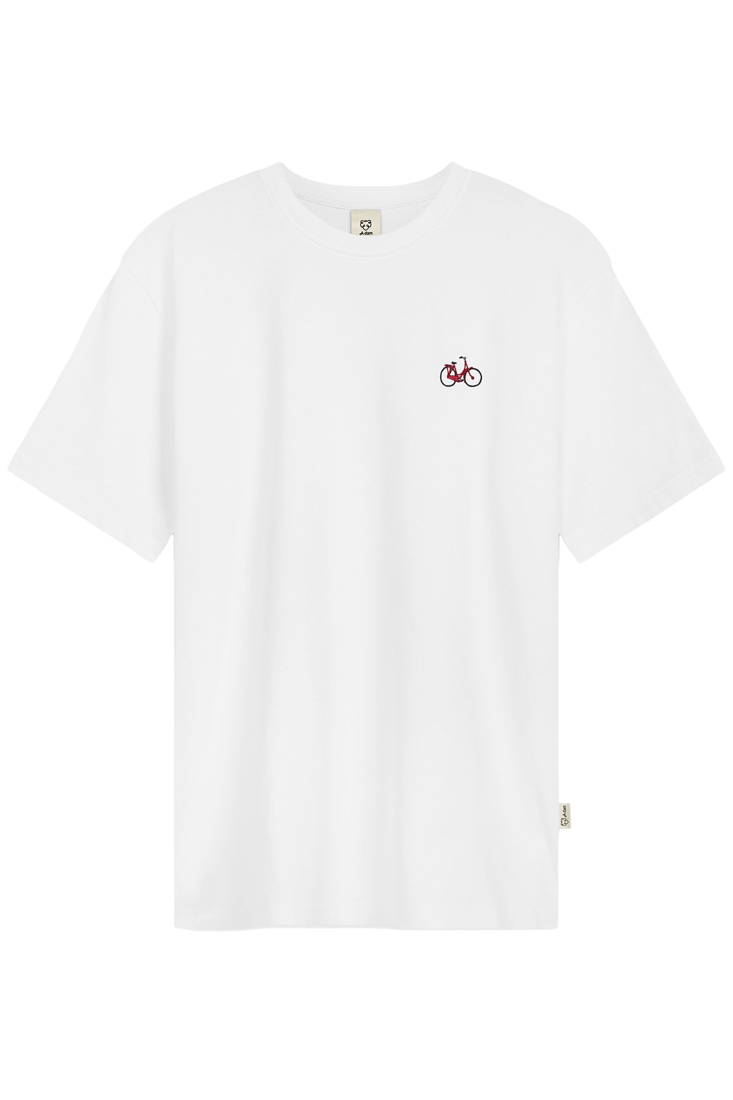 T-SHIRT WHITE BIKE WHITE 1