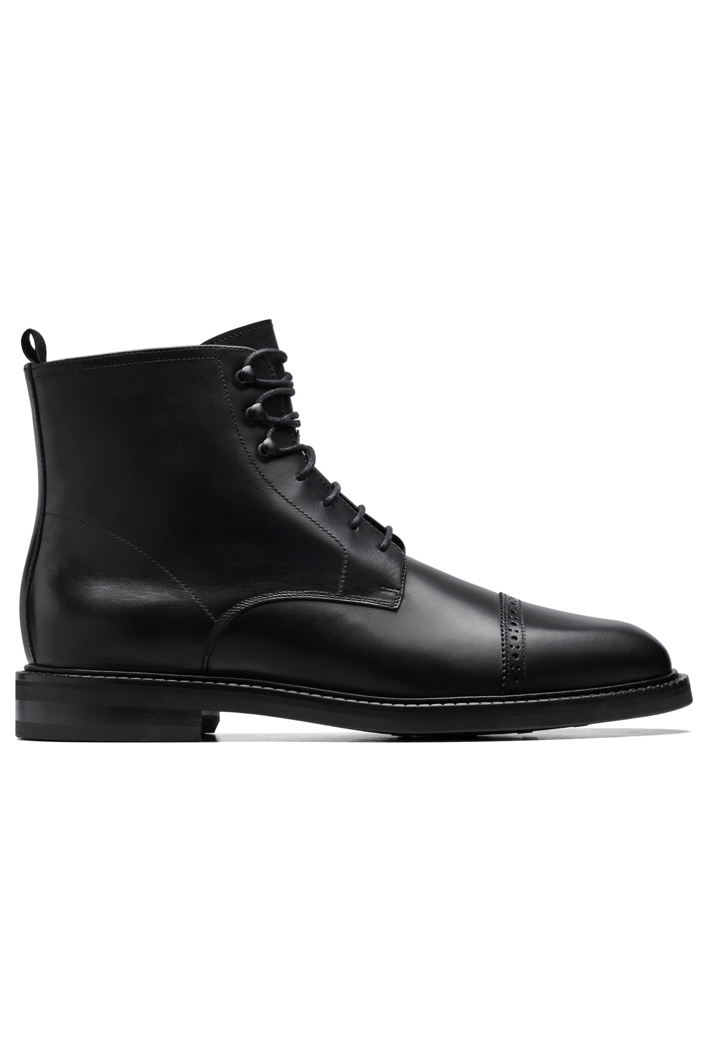 LEATHER-BOOT-BLACK BLACK 2
