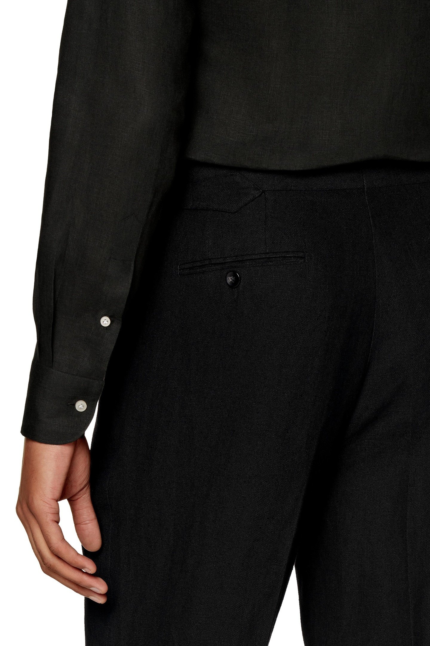 PURE LINEN BLACK BLACK 7