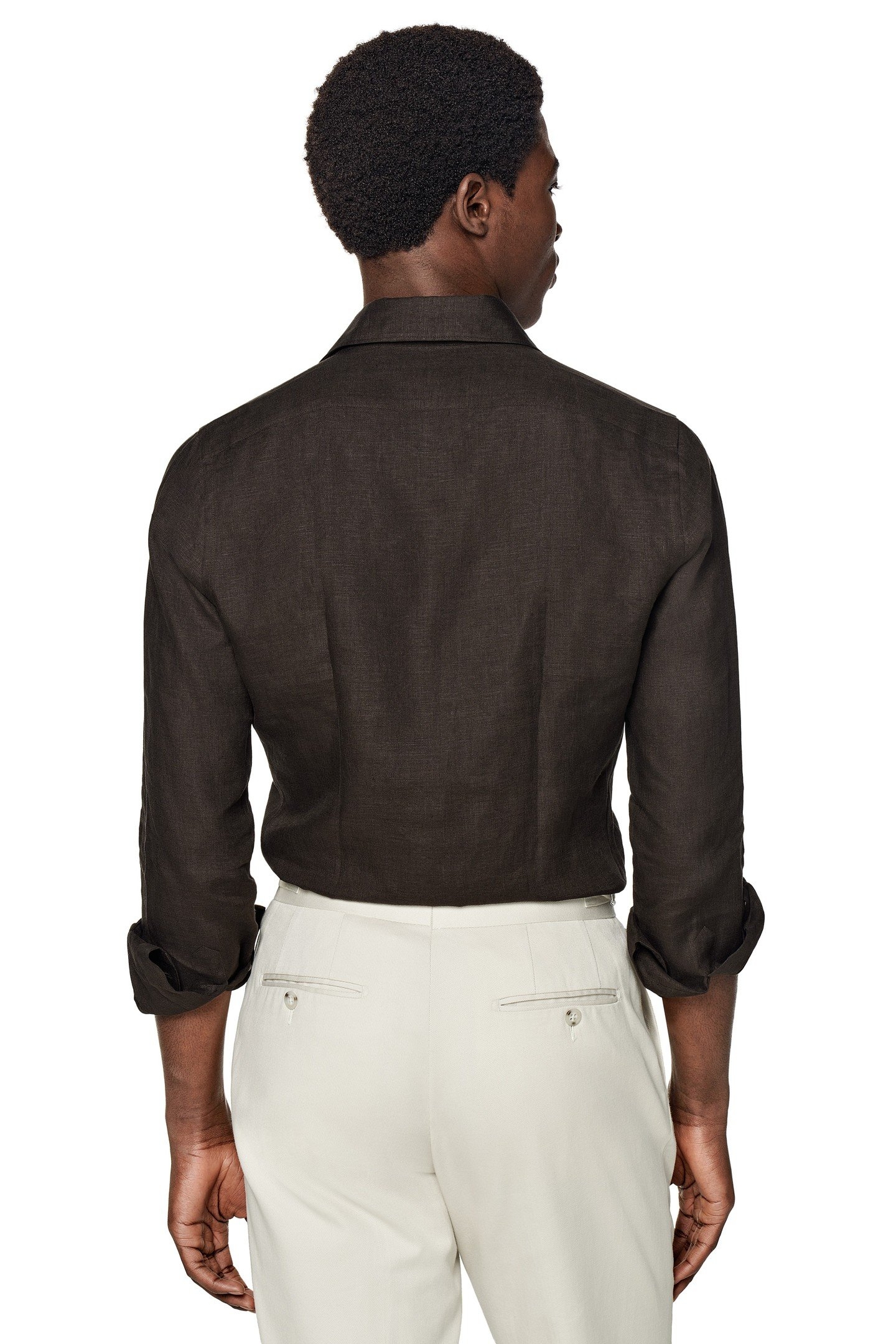 PURE LINEN DARK BROWN DARK BROWN 2