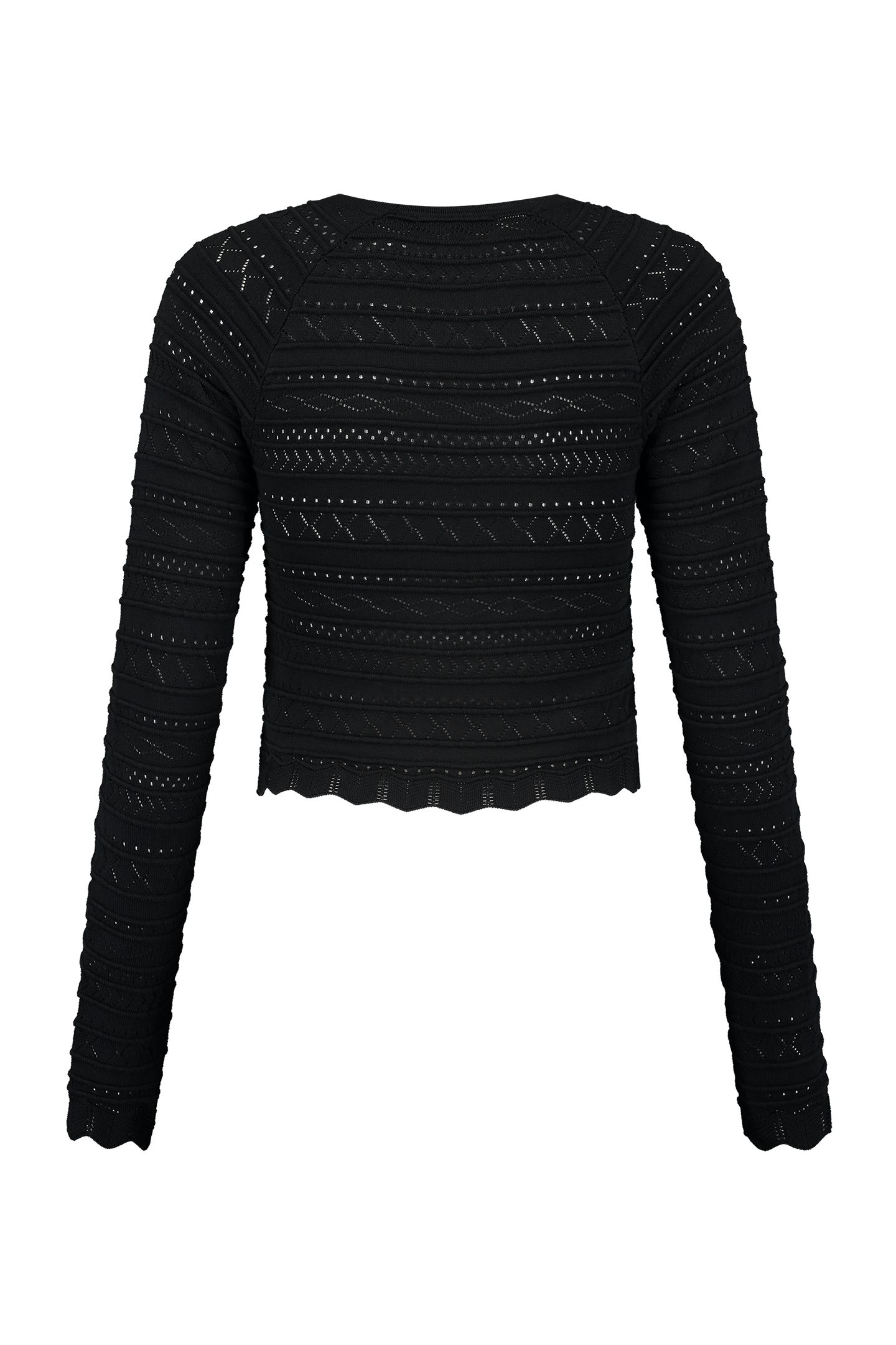 EARLY POINTELLE TOP BLACK 3