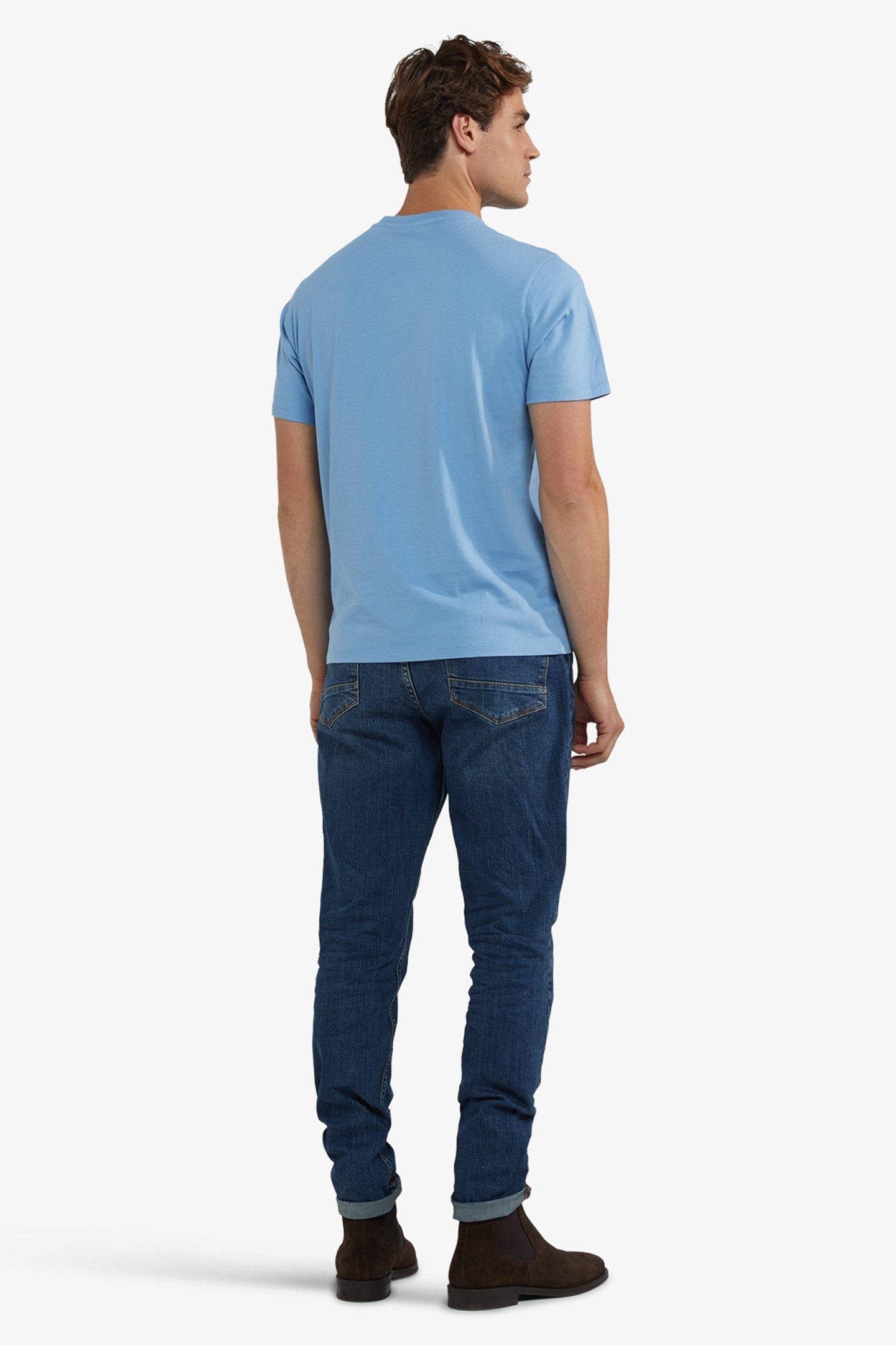 T-SHIRT NY STATE WORKER BLUE 3