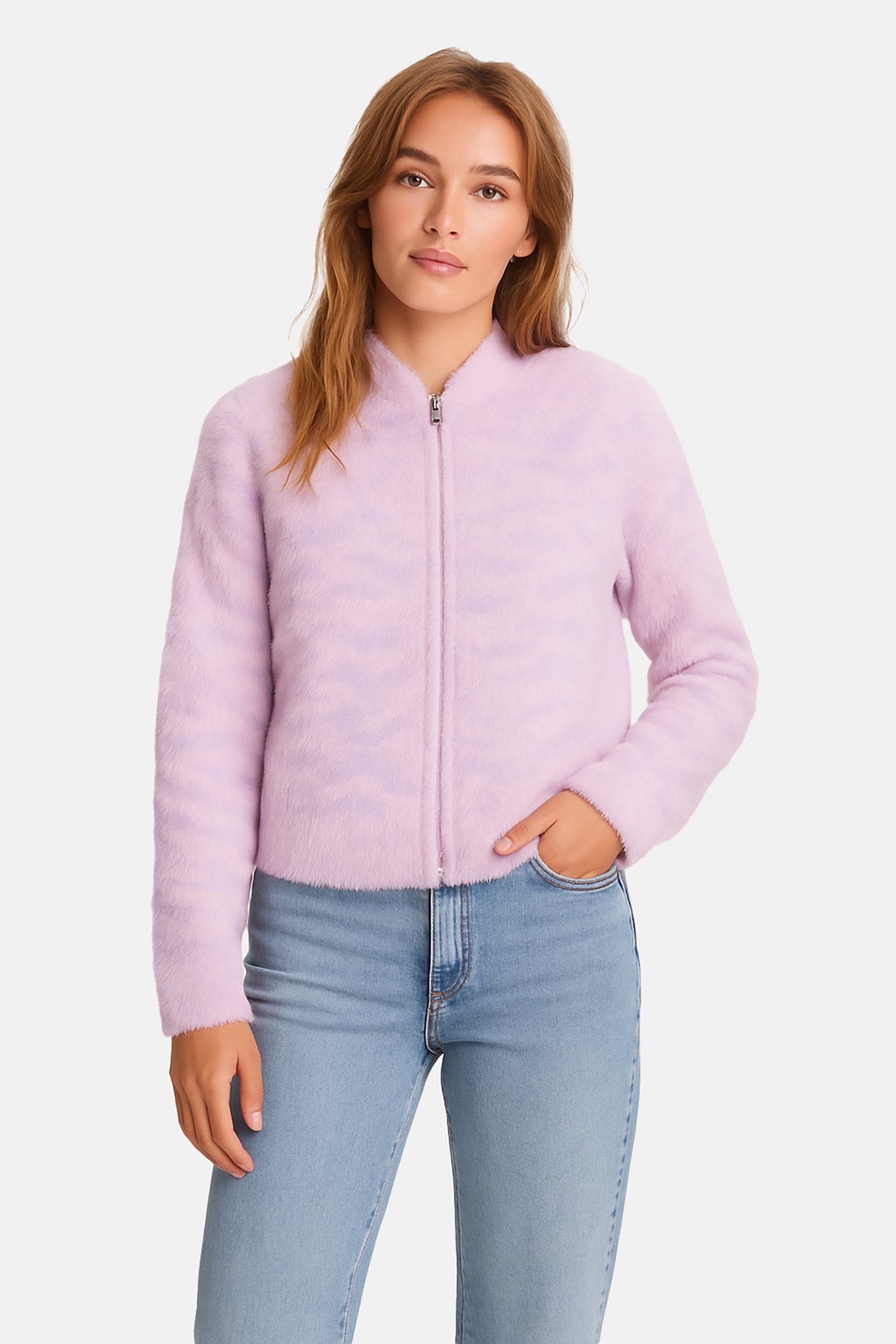 KENZIE SW VEST LILA 1