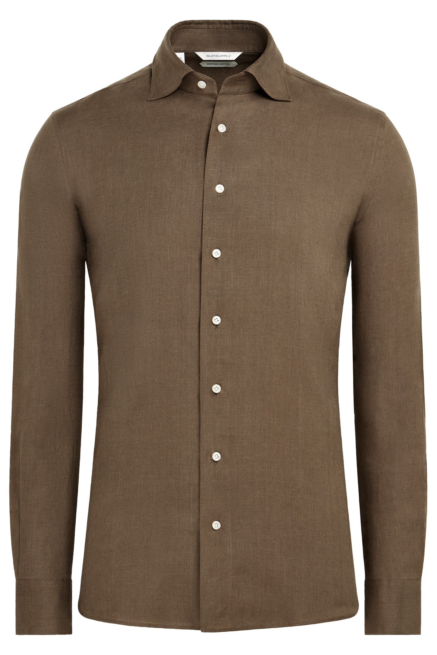 PURE LINEN TABACCO DARK BROWN 5