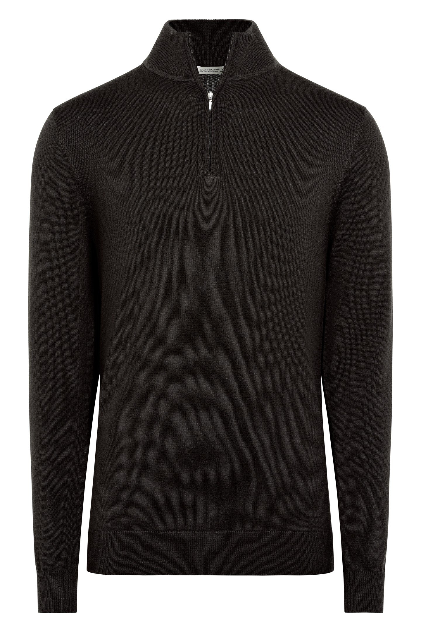 HALF ZIP DARK BROWN LUXURY DARK BROWN 4