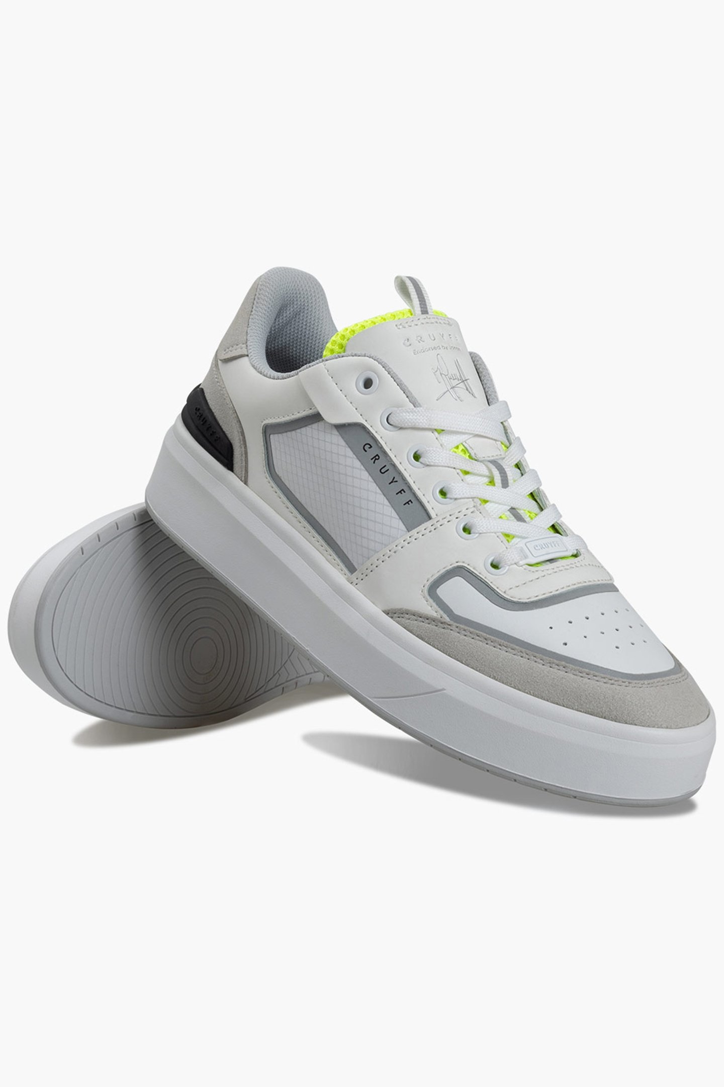 ENDORSED TENNIS WHITE/FLUO YELLOW 7