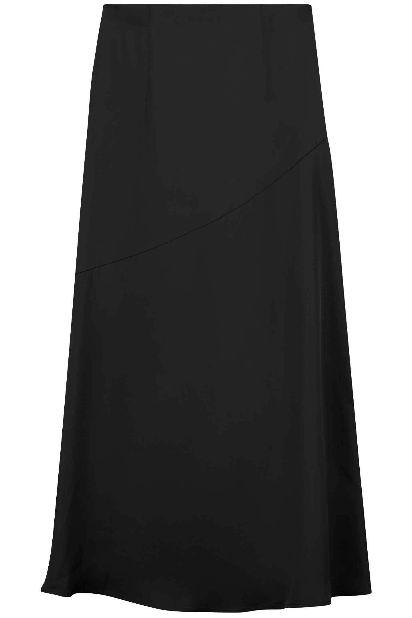 NOUS SOMMES LABELS – STELLIE SATIN SKIRT BLACK 2
