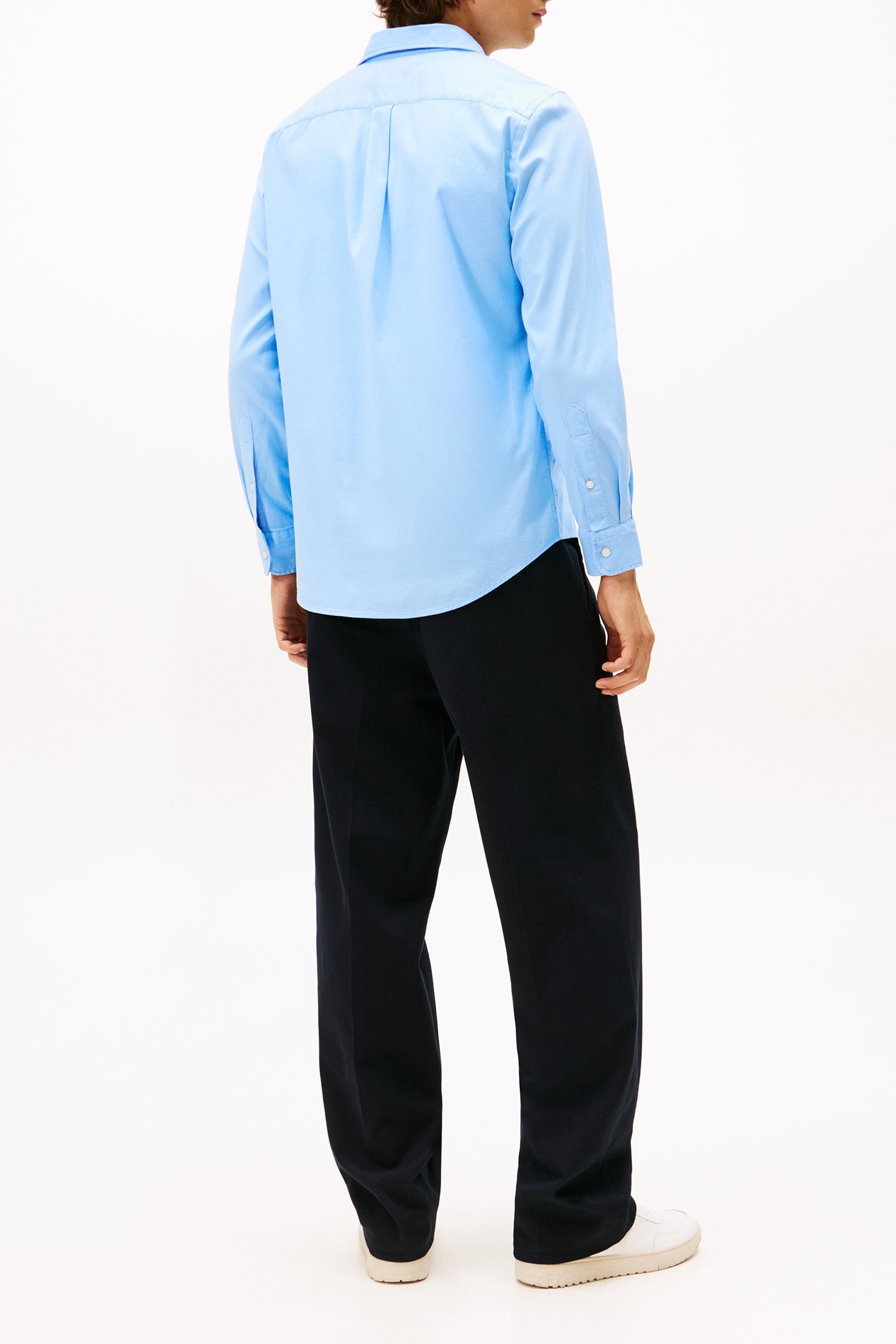 FLEX REGULAR FIT FLANNEL SHIRT VESSEL BLUE 3