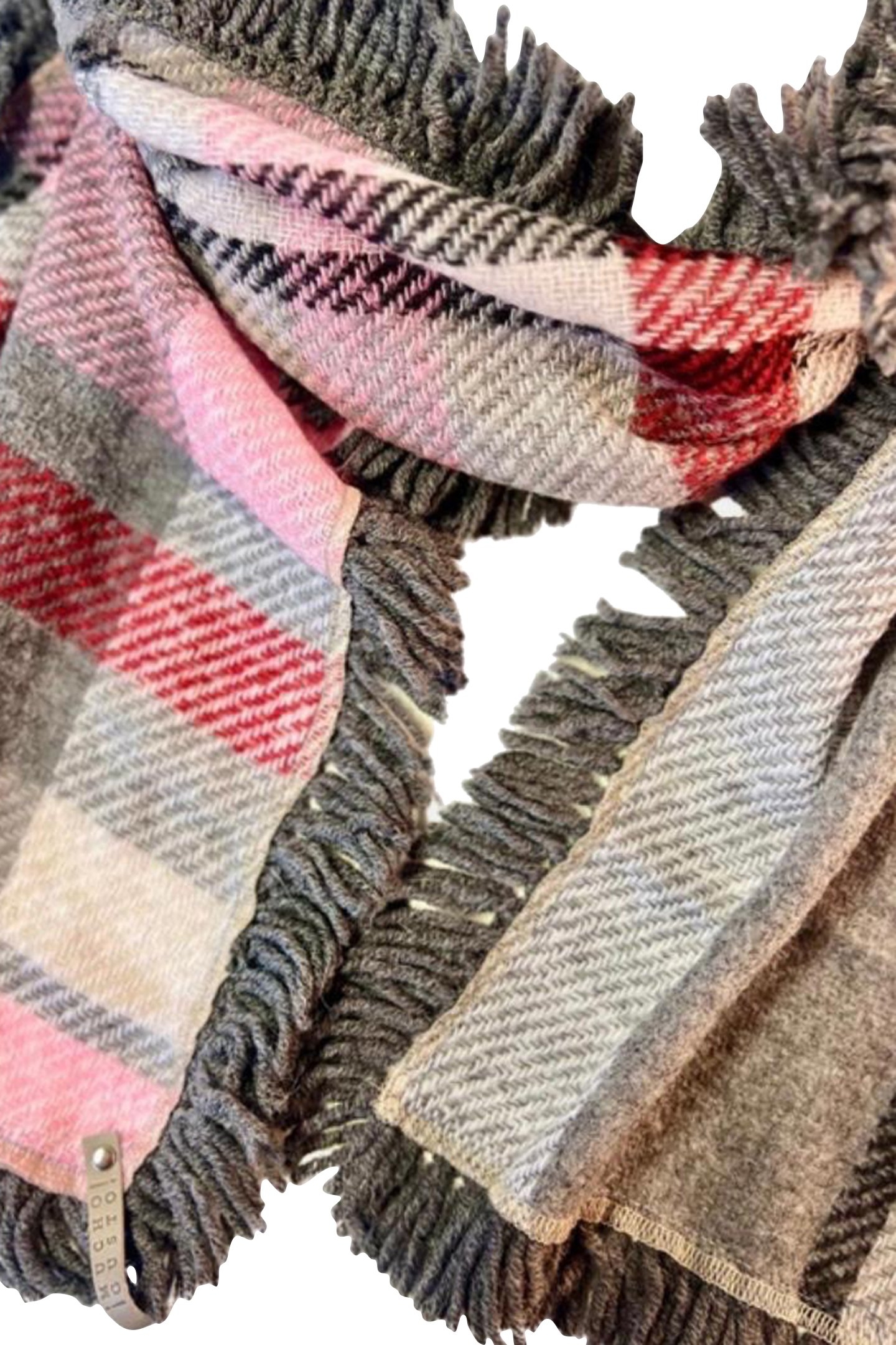 SCARF TORONTO 505 GREY/PINK 3