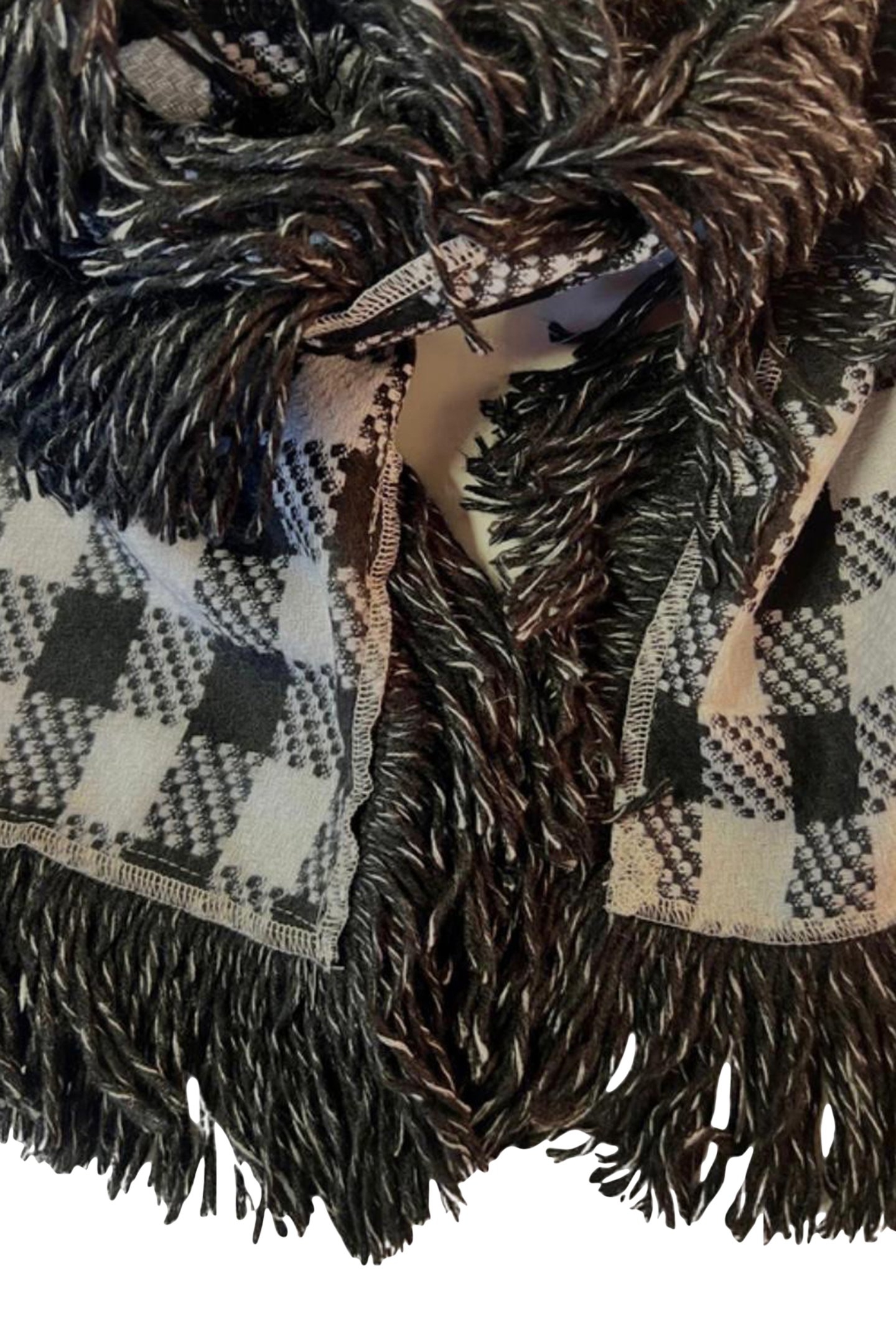 SCARF TORAONTO 507 BLACK,WHITE 3