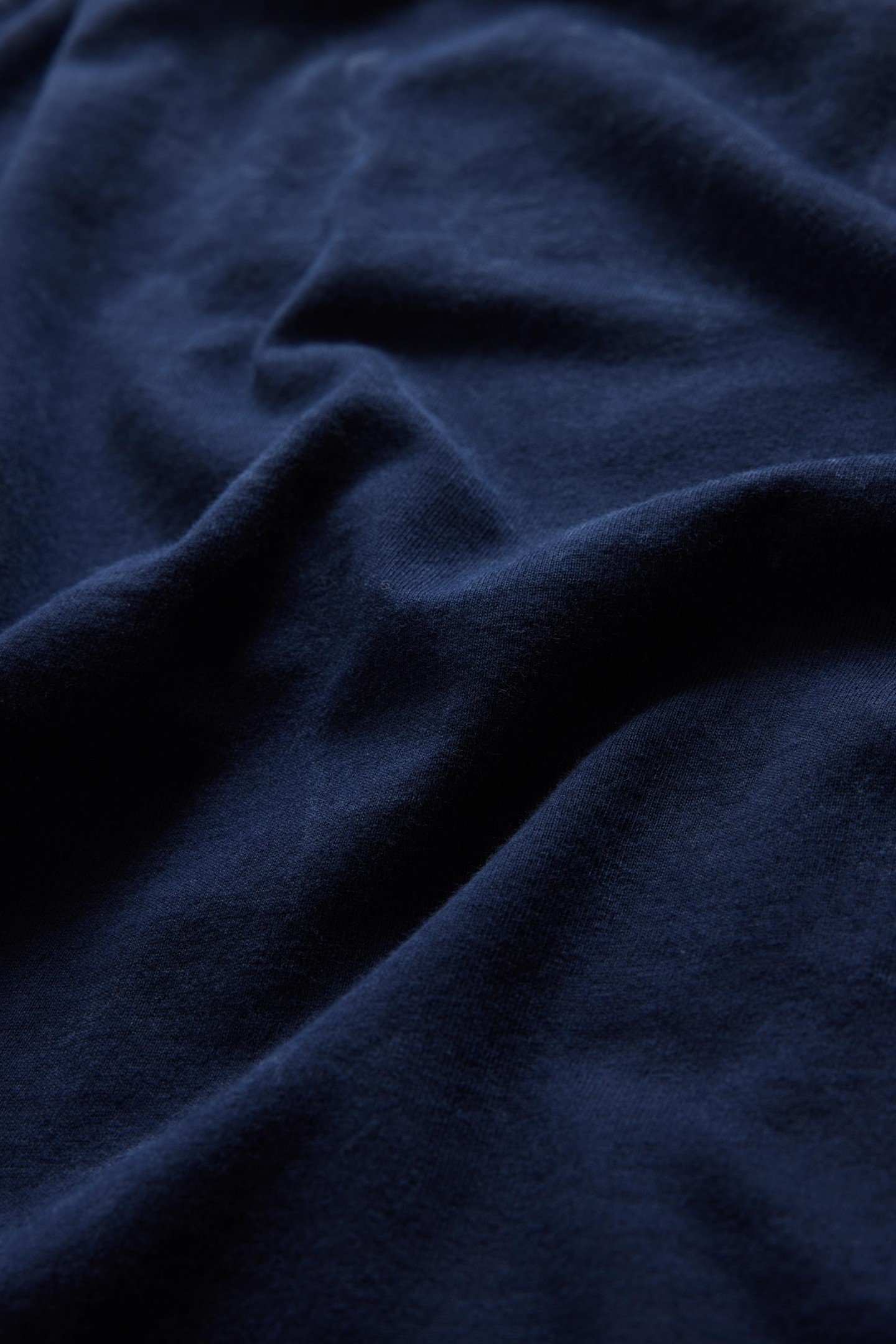 ENZO SS CREW IN MARBLE WASH NAVY 2