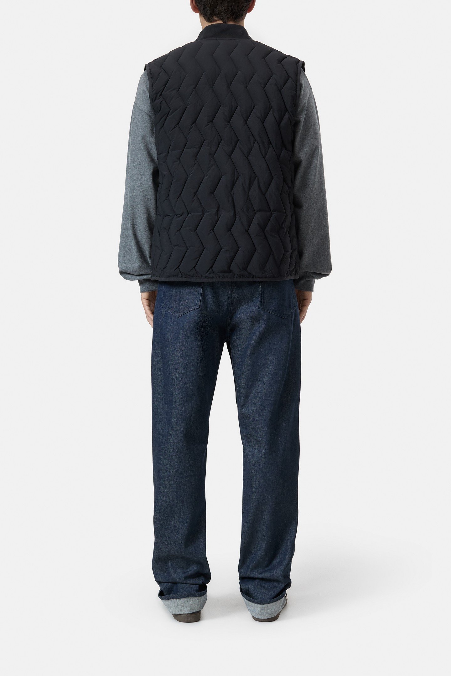 QUILTED VEST BLACK 3