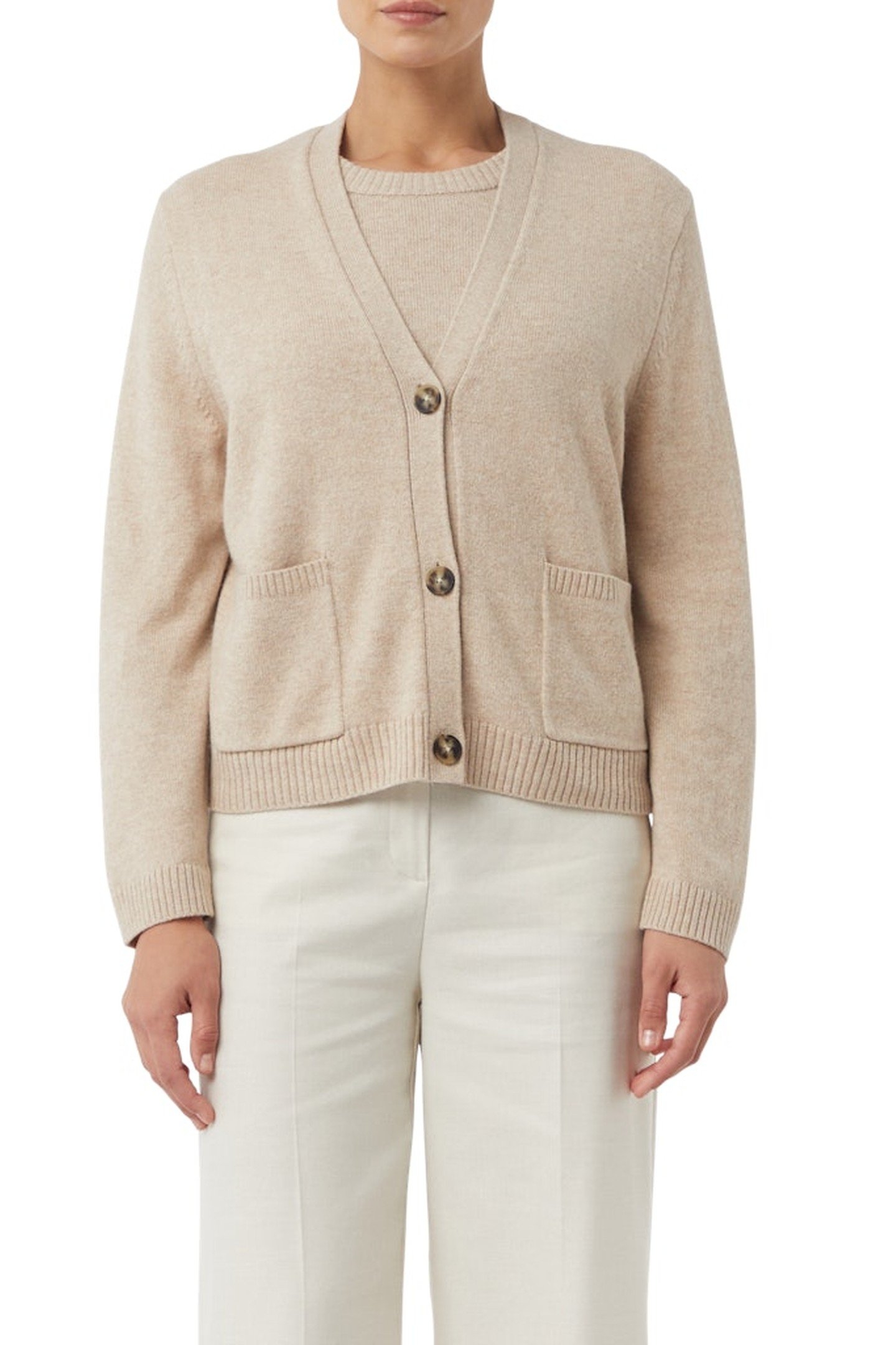 COMMA CARDIGAN BEIGE 3
