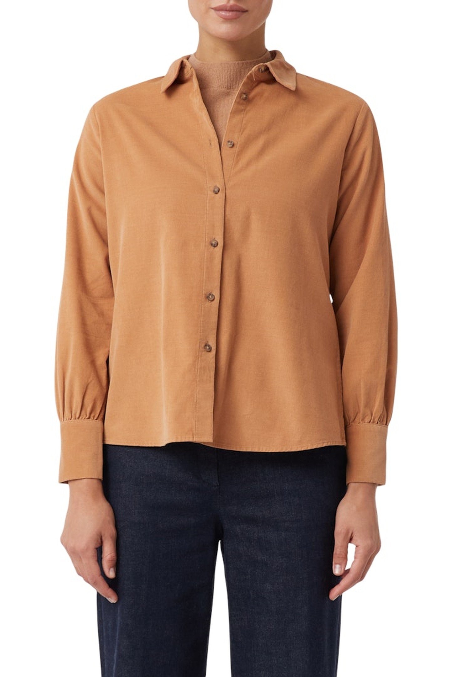 COMMA BLOUSES BROWN 3