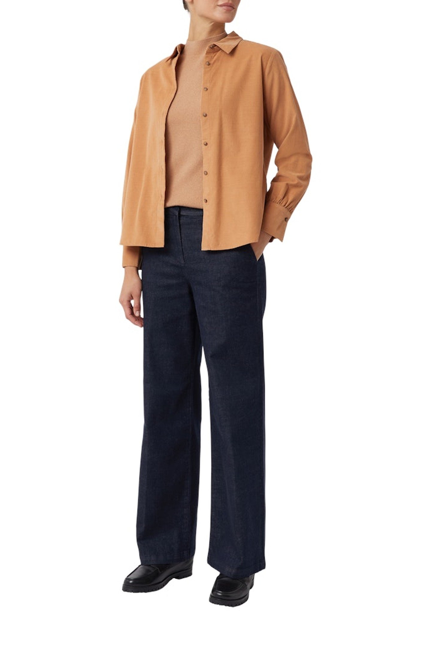 COMMA BLOUSES BROWN 4