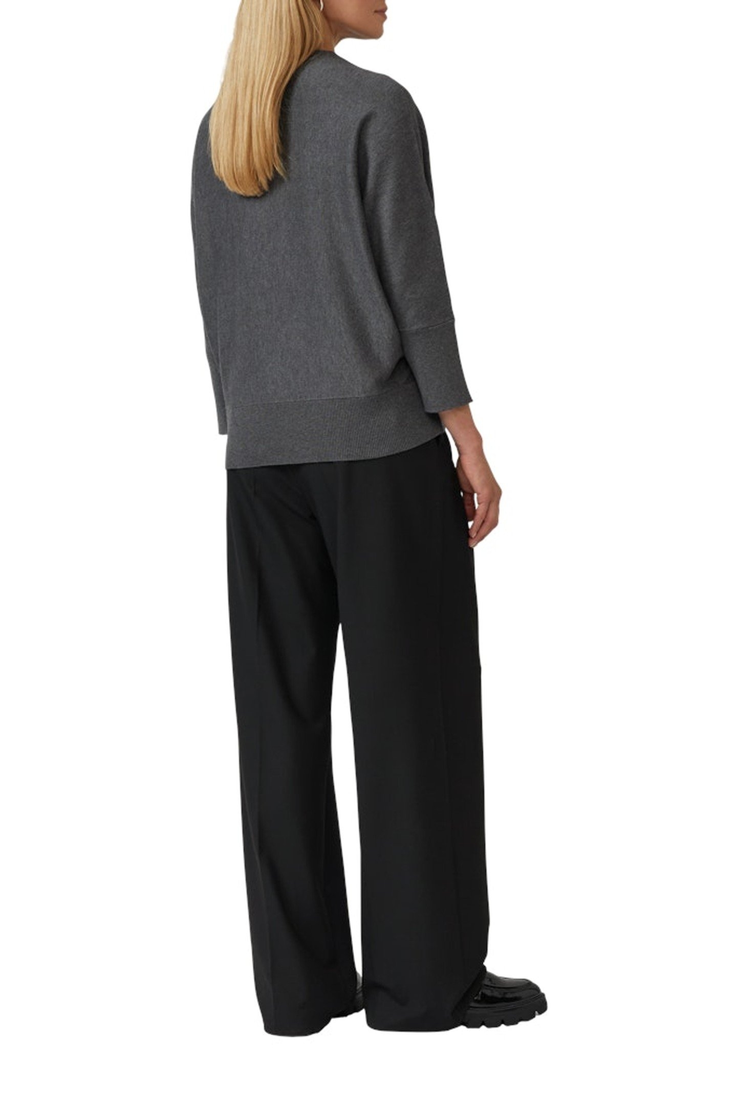 S.OLIVER PULLOVER GREY/BLACK 3