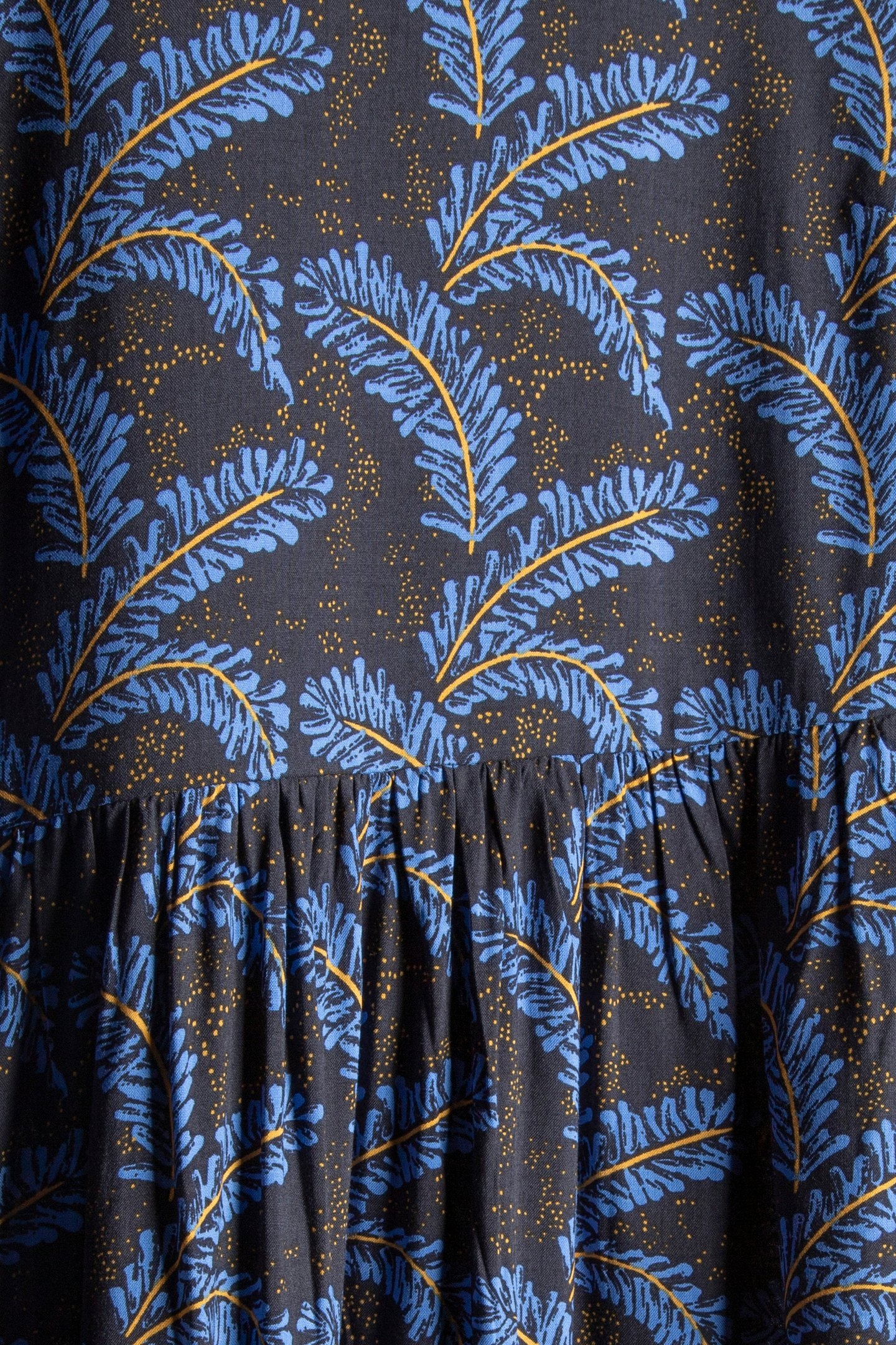 ELISA MIDI DRESSS NAVY PRINT 4