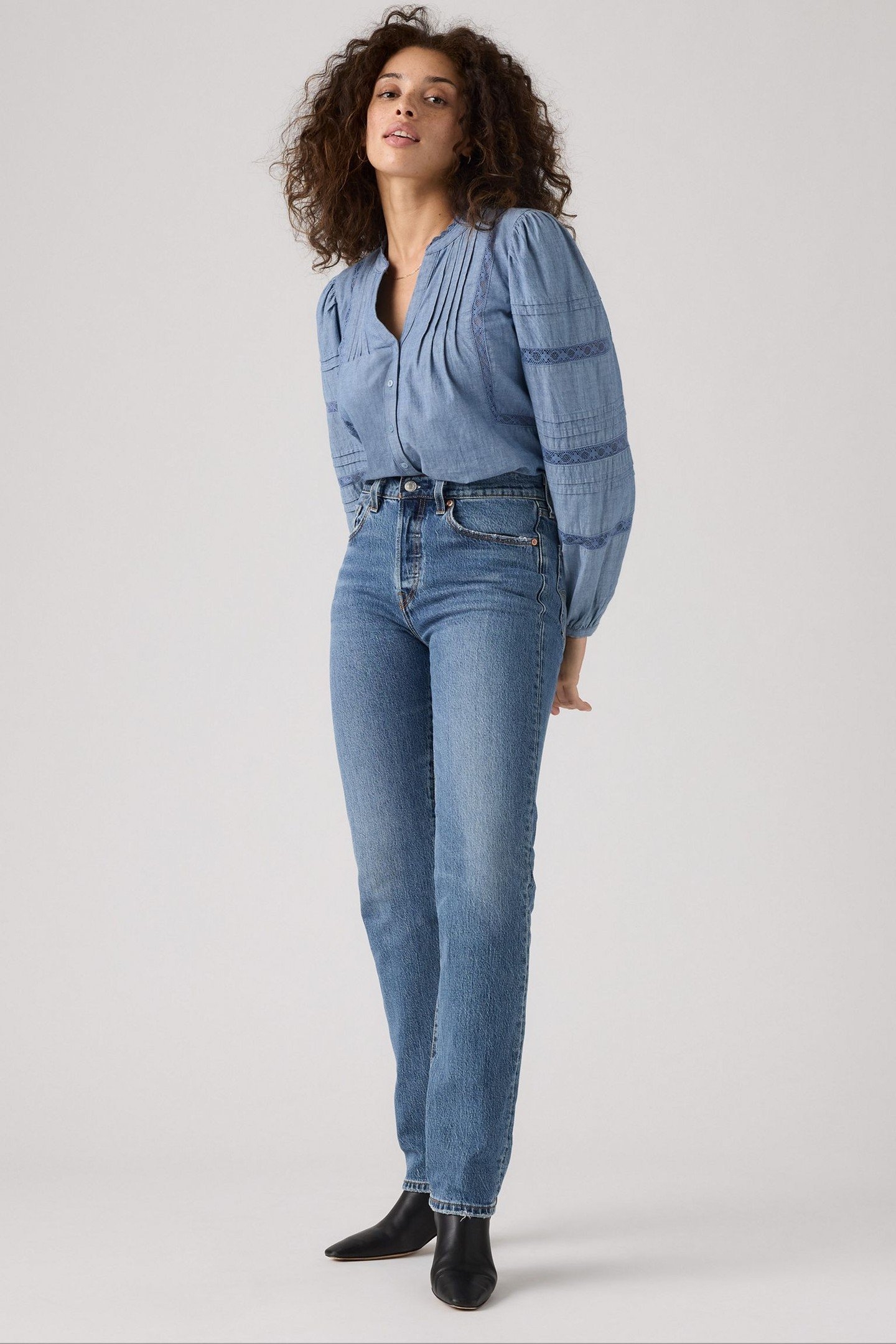 501® LEVI'S® ORIGINAL JEANS MED INDIGO 1