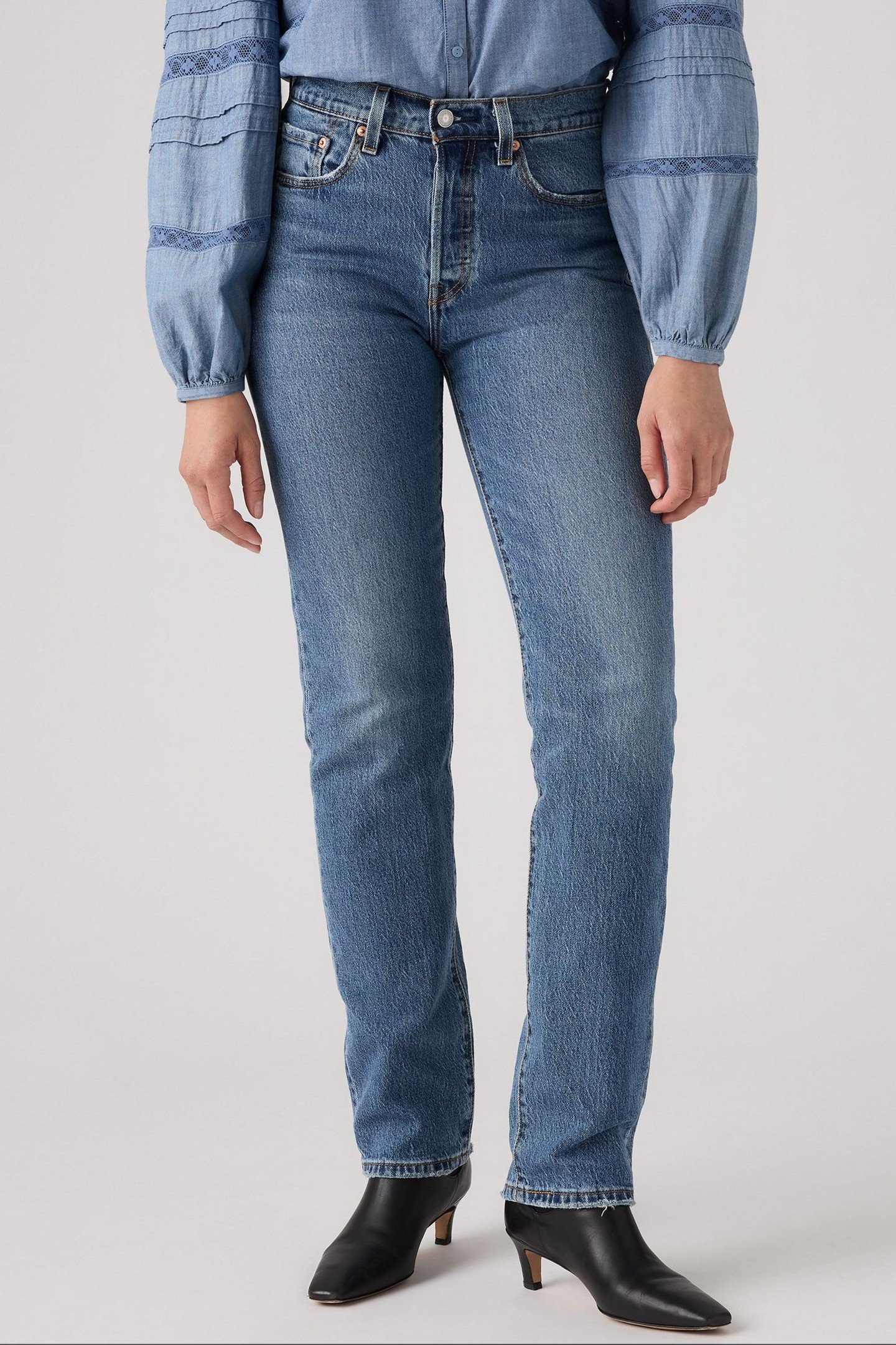 501® LEVI'S® ORIGINAL JEANS MED INDIGO 5
