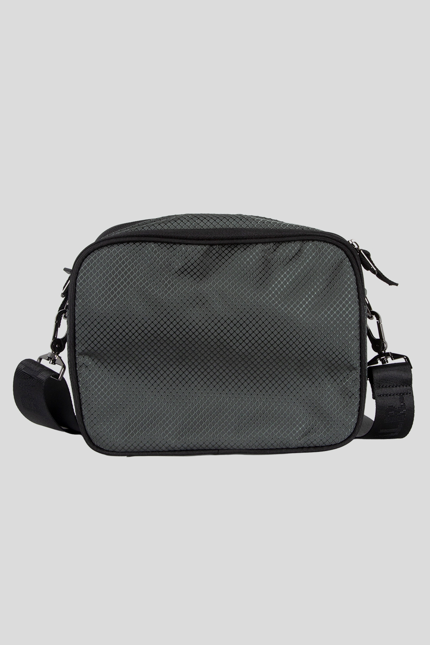 SALERNO RIPSTOP SHOULDER BAG JET BLACK 4