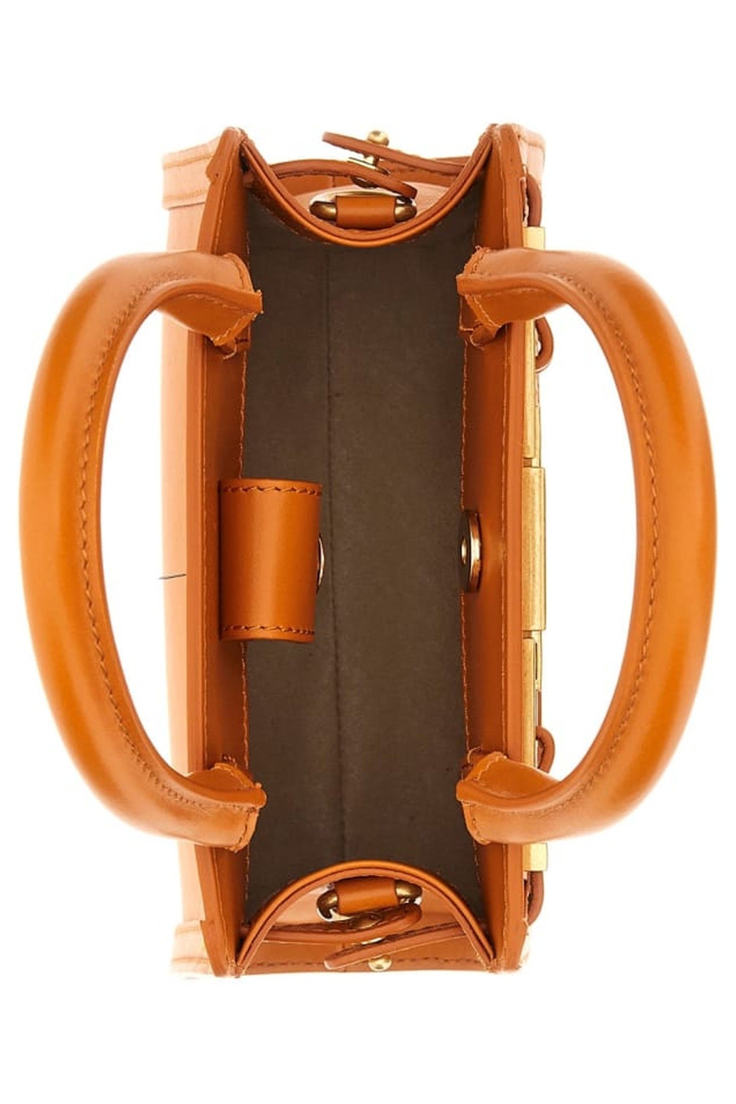 CRISTINA SMALL SATCH ORANGE 7