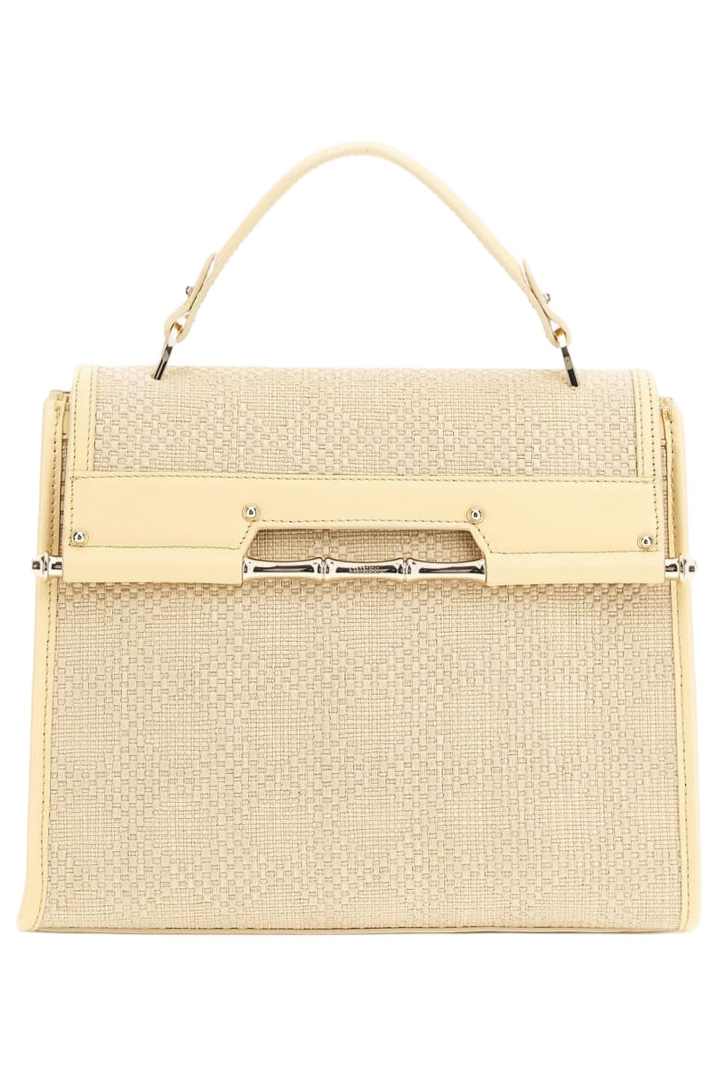 IRIS TOP HANDLE FLAP ECRU' 6