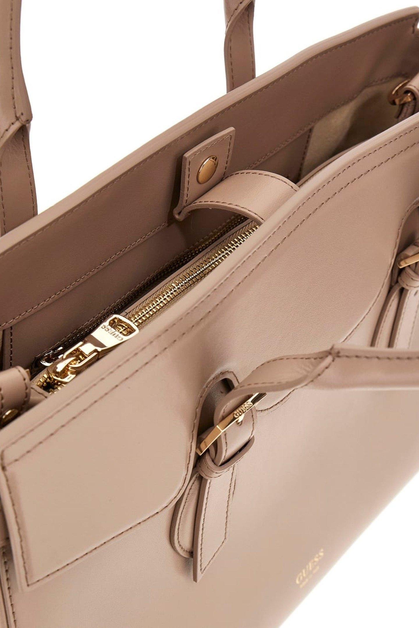 MARCIANO BY GUESS DIANA MAXI SATCHEL LIGHT TAUPE 7