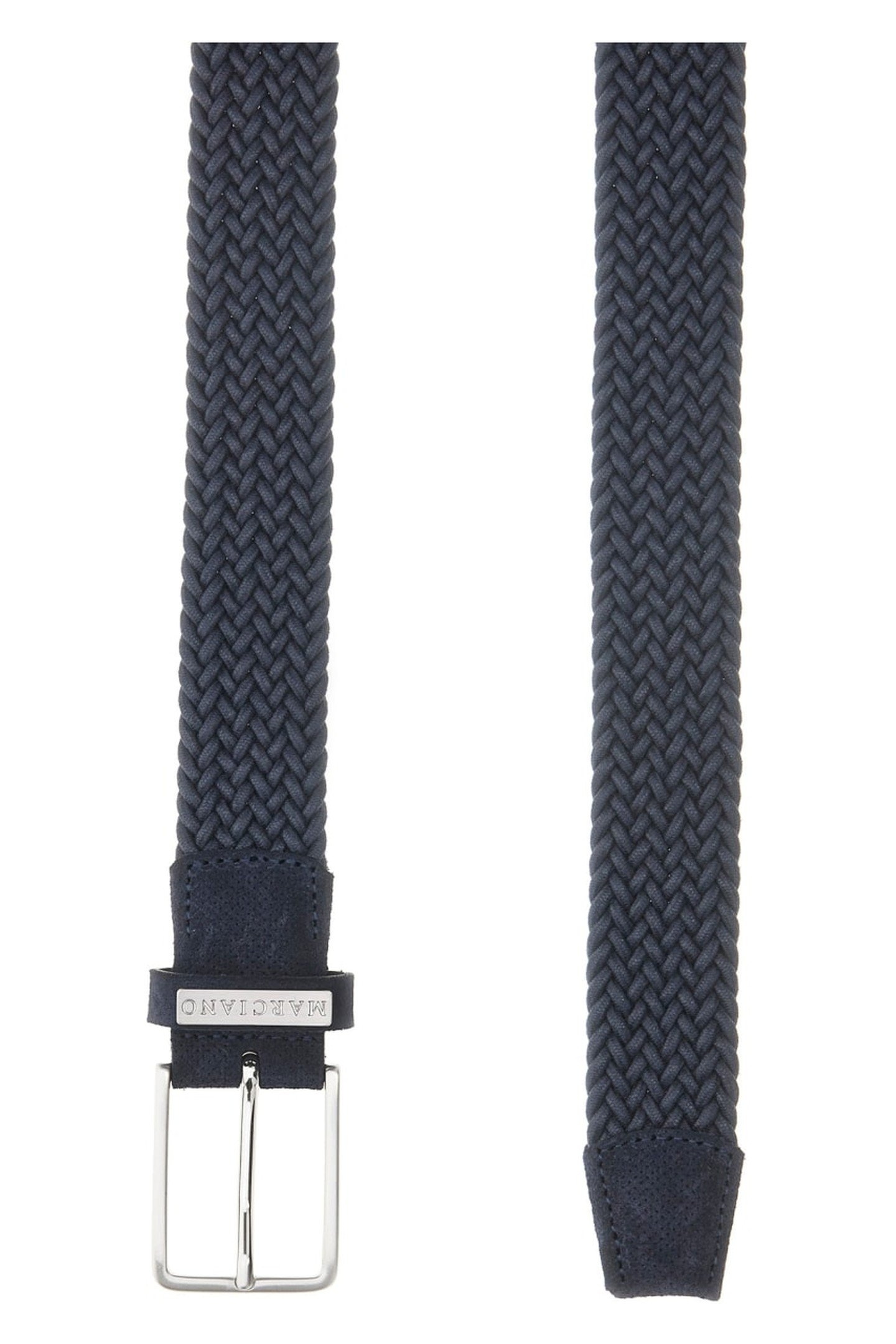 ELASTIC BRAIDED BELT NAVY SEA 5
