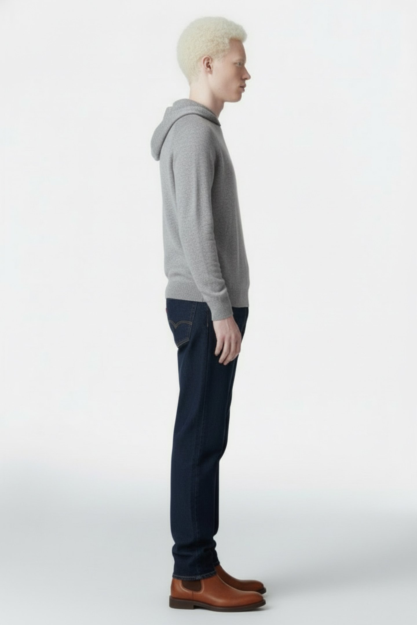 ESTRAALF KNIT GREY MELANGE 4